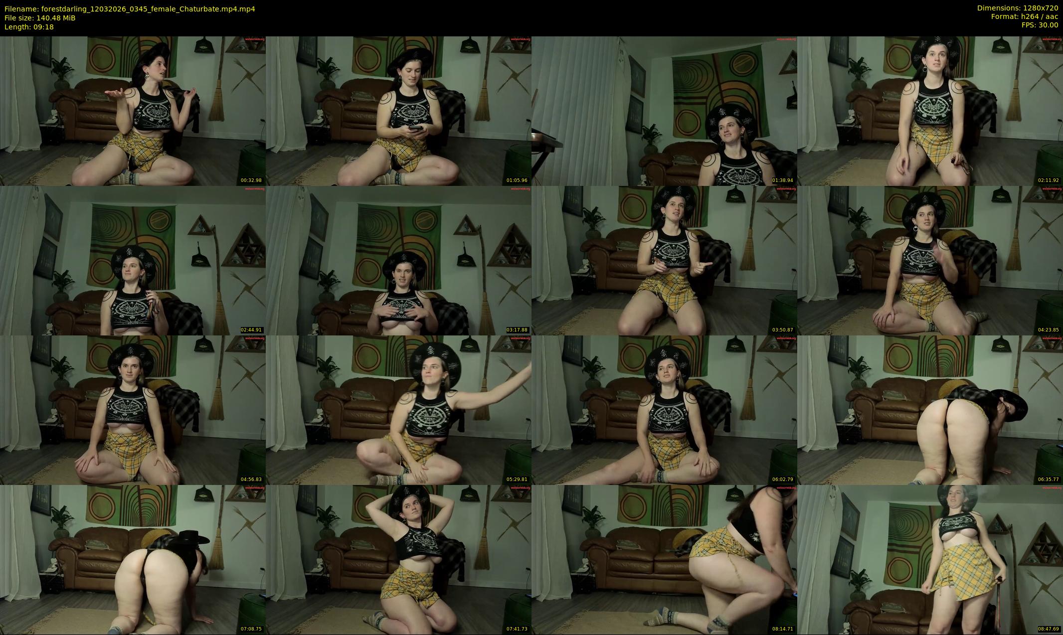 forestdarling — 10 minute Chaturbate female cam show recording, 720p, Mar 12, 2026