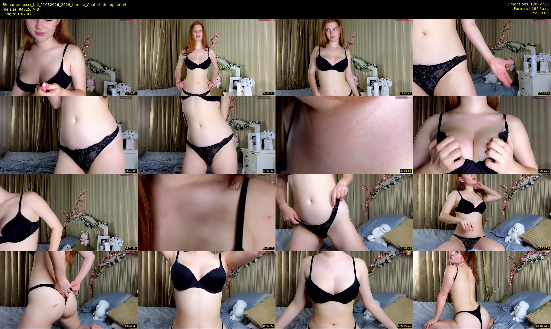foxxx_tail — 68 minute Chaturbate female cam show recording, 720p, Mar 11, 2026