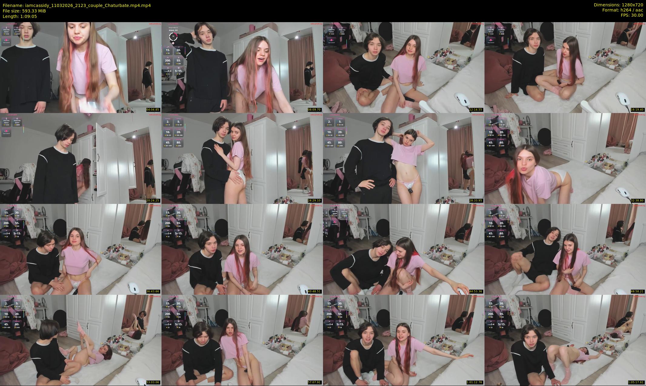 iamcassidy — 70 minute Chaturbate female cam show recording, 720p, Mar 11, 2026