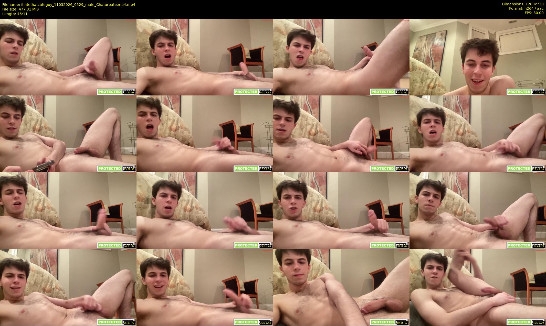 ihatethatcuteguy — 47 minute Chaturbate male cam show recording, 720p, Mar 11, 2026