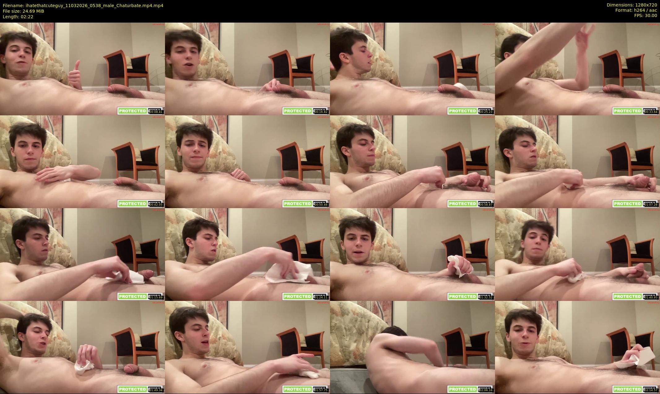 ihatethatcuteguy — 3 minute Chaturbate male cam show recording, 720p, Mar 11, 2026