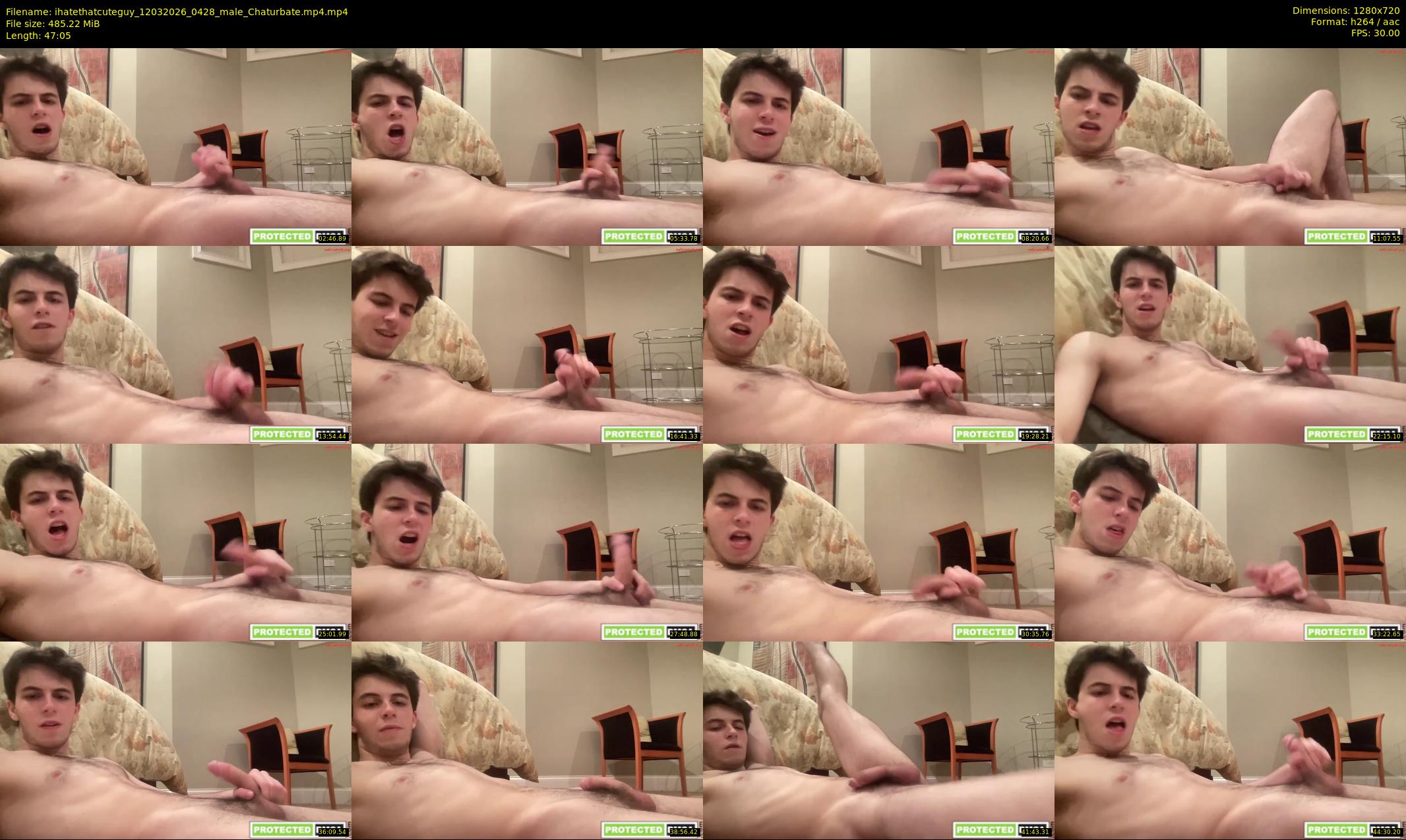 ihatethatcuteguy — 48 minute Chaturbate male cam show recording, 720p, Mar 12, 2026