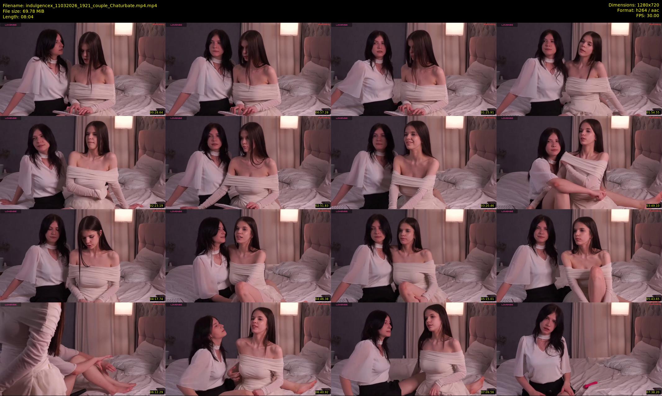 indulgencex — 9 minute Chaturbate couple cam show recording, 720p, Mar 11, 2026