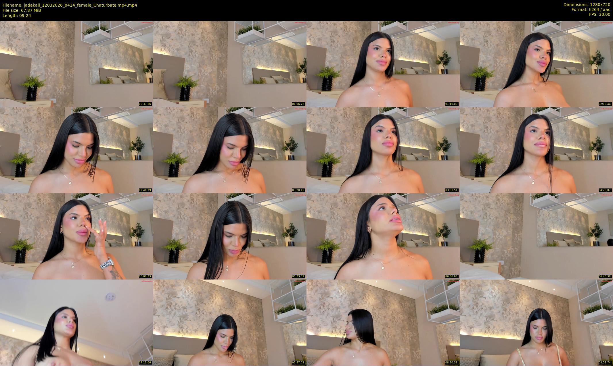 jadakaii — 10 minute Chaturbate female cam show recording, 720p, Mar 12, 2026