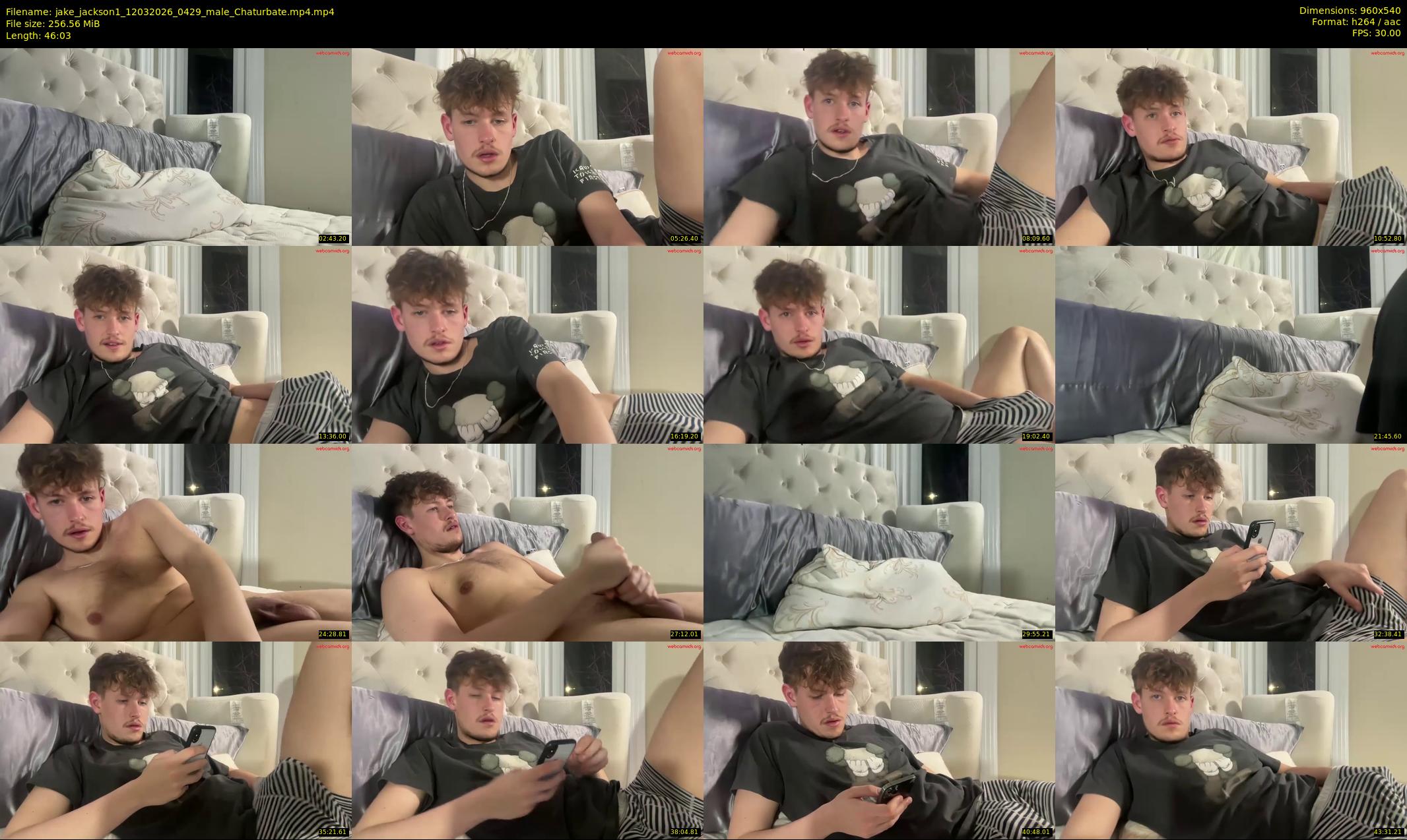 jake_jackson1 — 47 minute Chaturbate male cam show recording, 480p, Mar 12, 2026