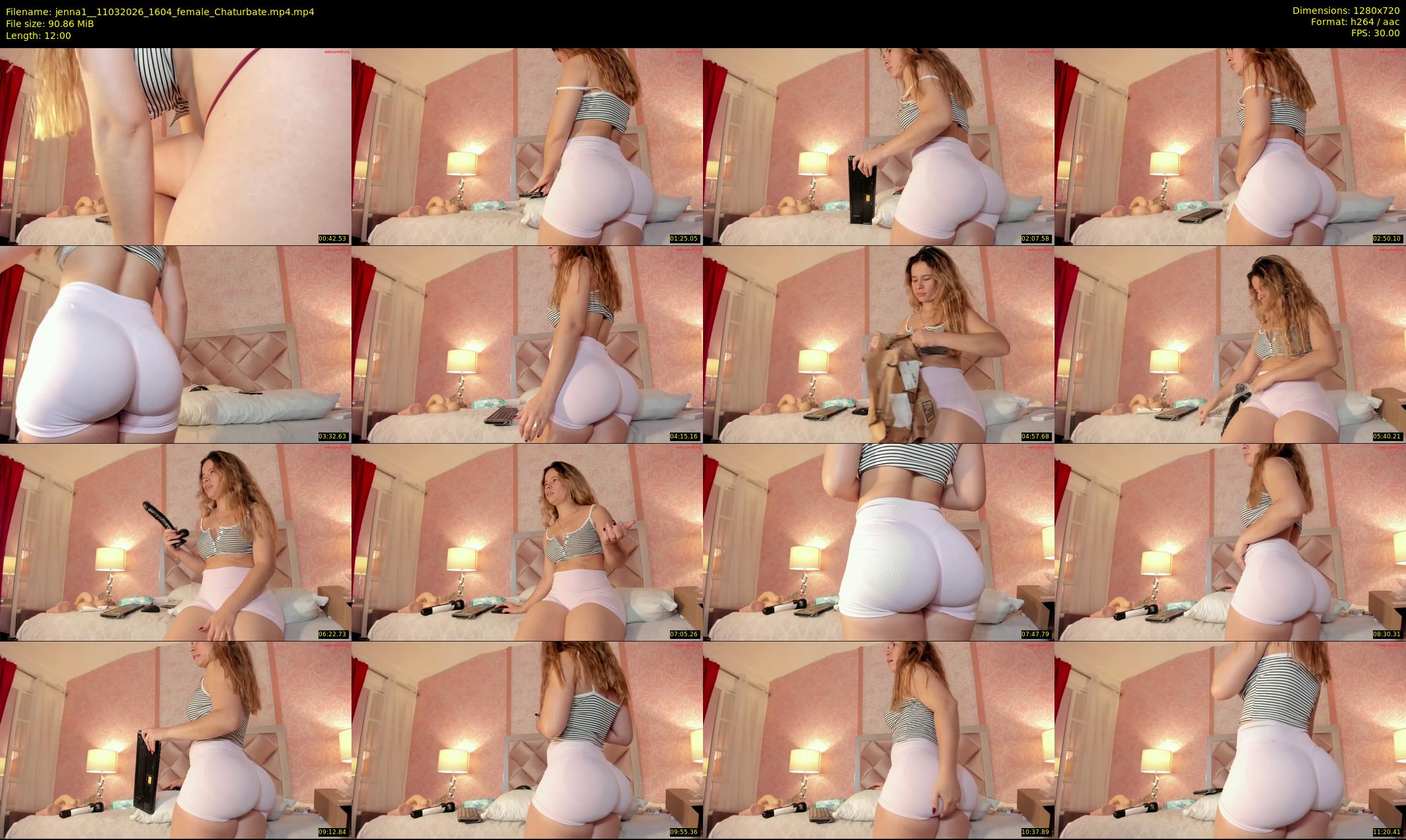 jenna1_ — 12 minute Chaturbate female cam show recording, 720p, Mar 11, 2026
