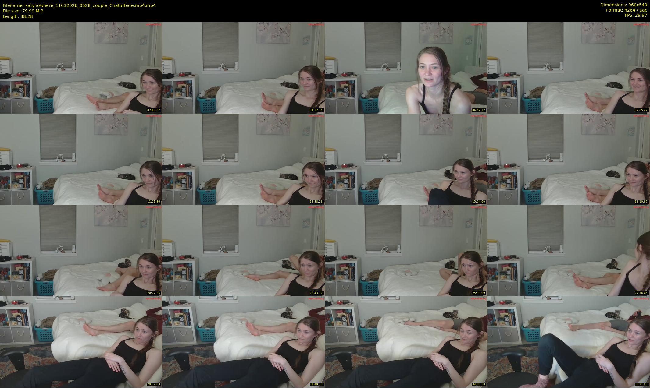 katynowhere — 39 minute Chaturbate female cam show recording, 480p, Mar 11, 2026
