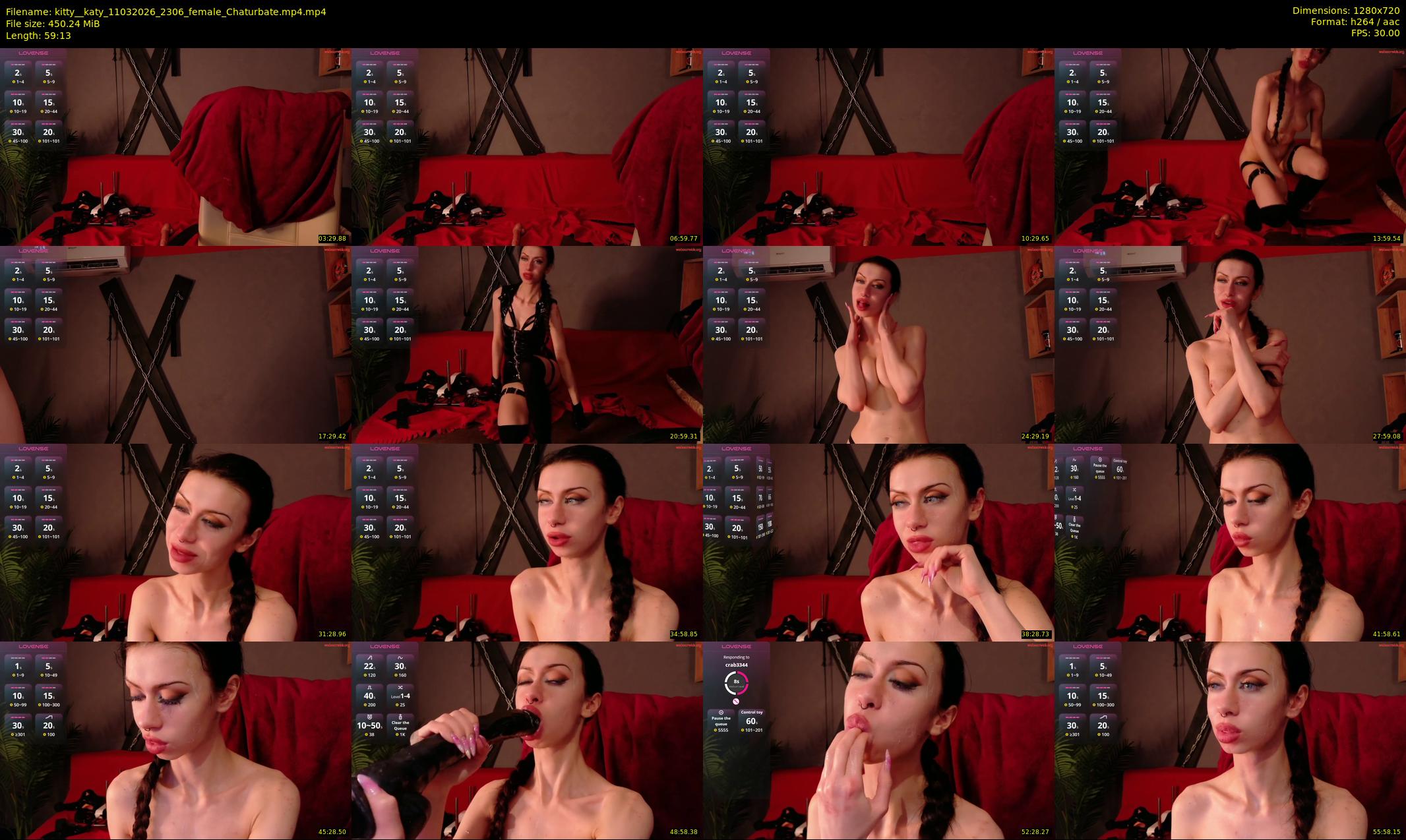 kitty__katy — 60 minute Chaturbate female cam show recording, 720p, Mar 11, 2026