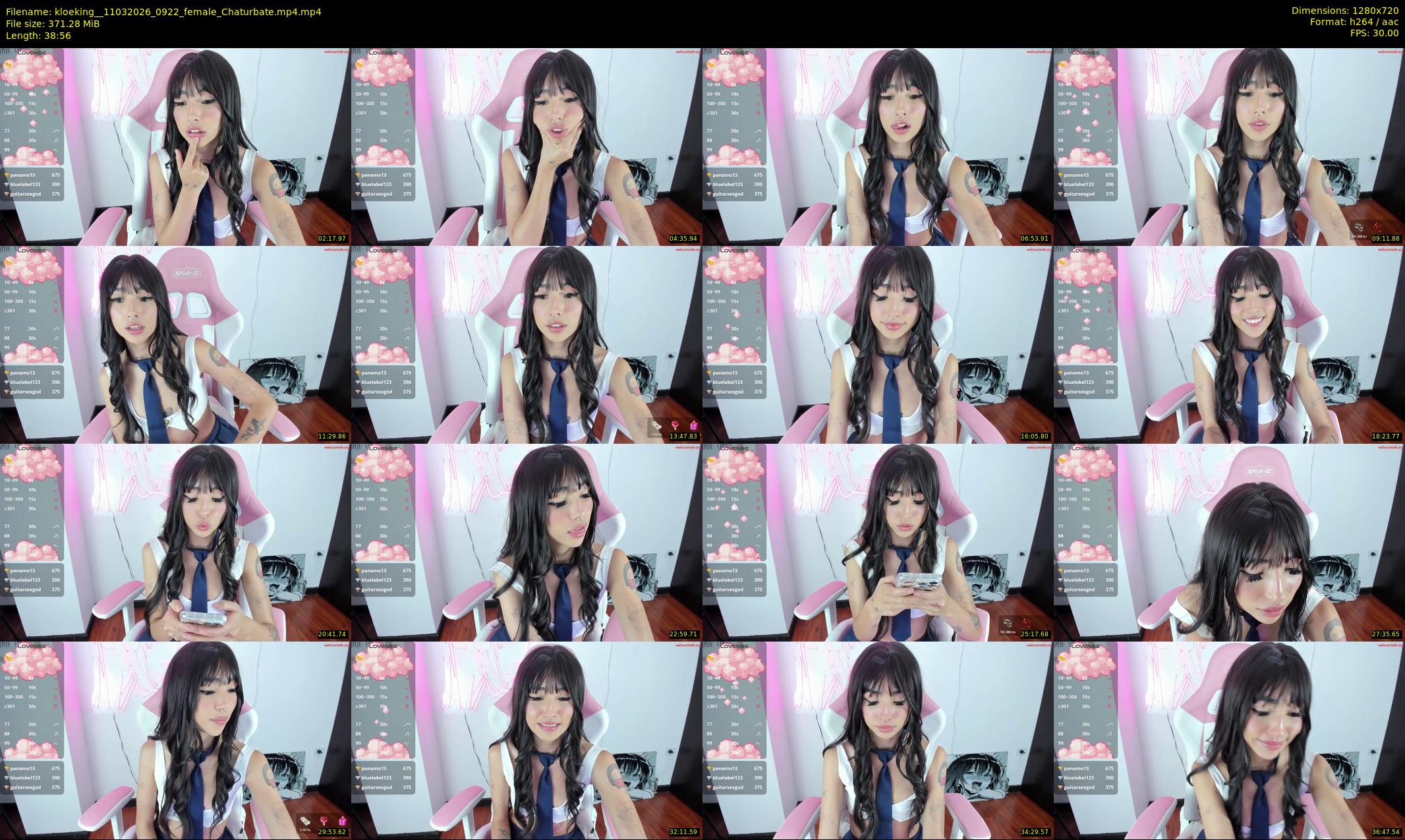 kloeking_ — 39 minute Chaturbate female cam show recording, 720p, Mar 11, 2026