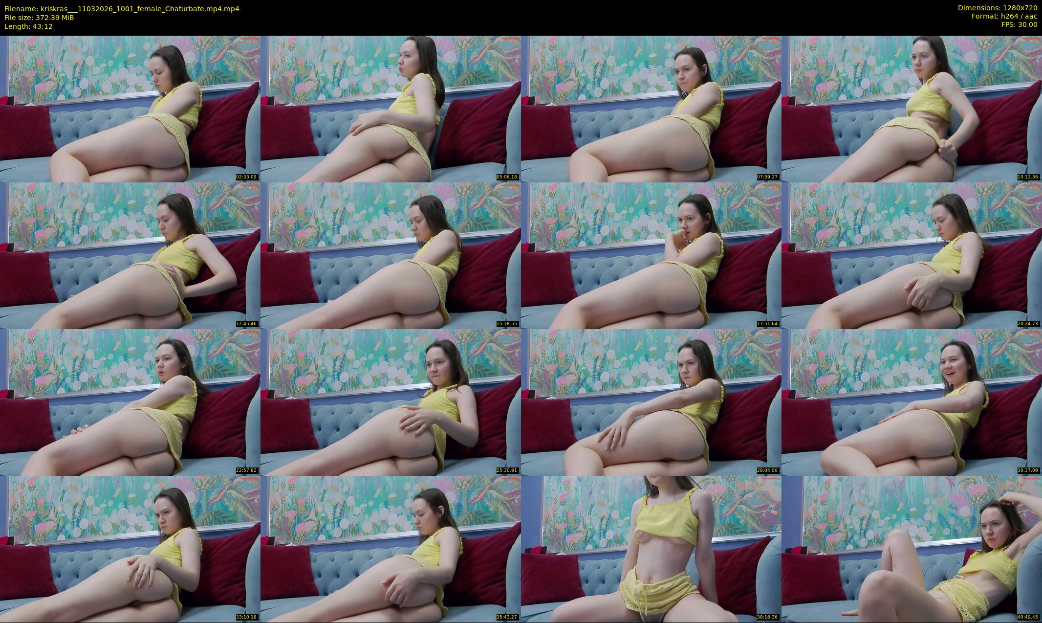 kriskras__ — 44 minute Chaturbate female cam show recording, 720p, Mar 11, 2026