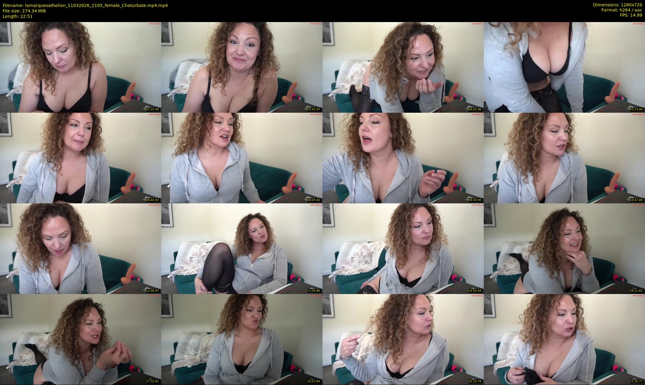 lamarquesathelion — 23 minute Chaturbate female cam show recording, 720p, Mar 11, 2026
