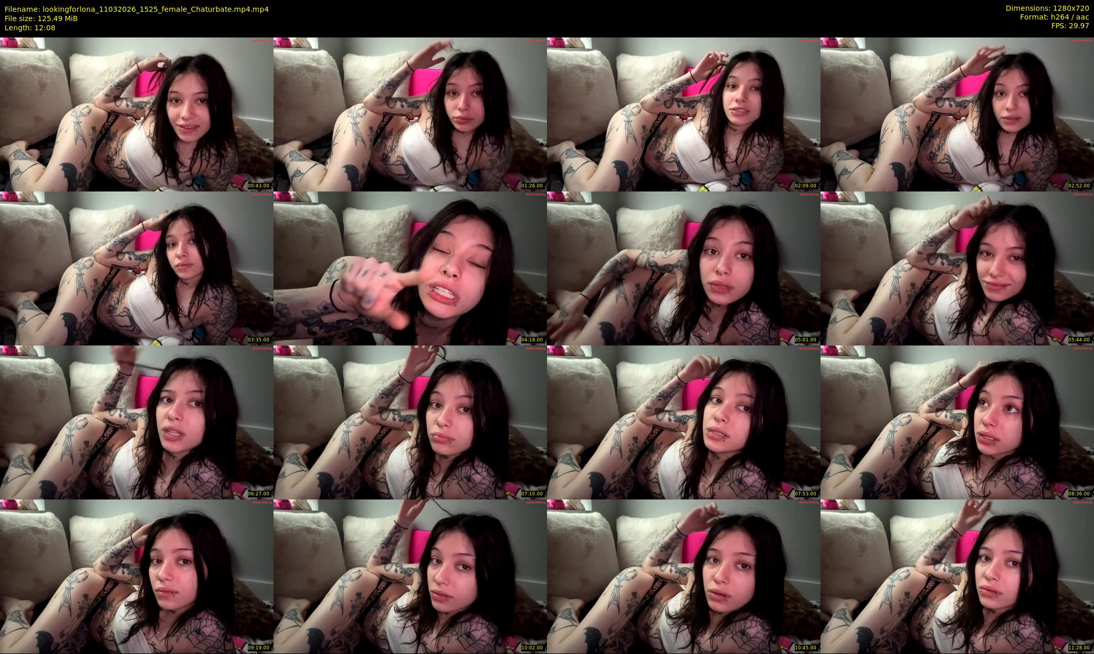 lookingforlona — 13 minute Chaturbate female cam show recording, 720p, Mar 11, 2026