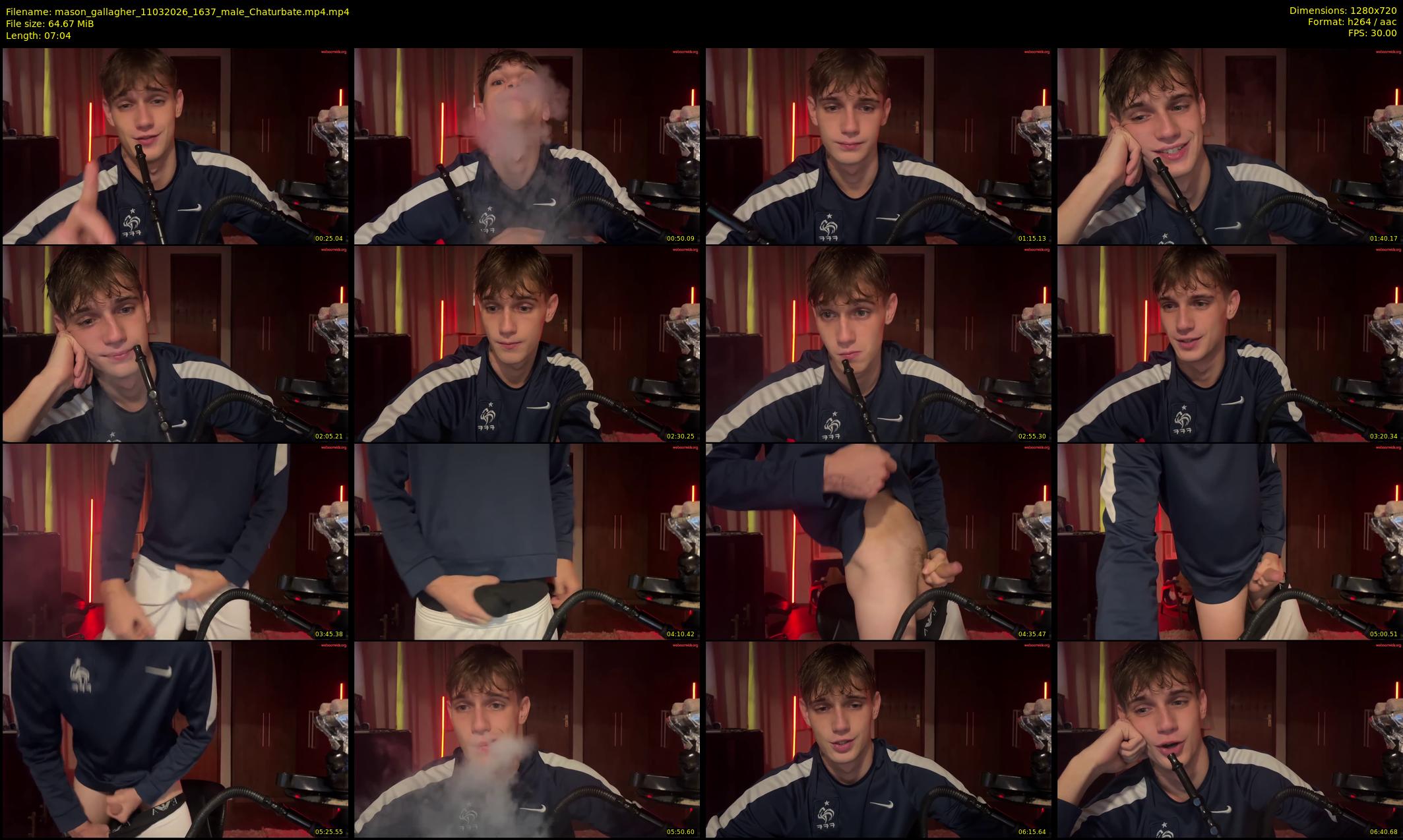 mason_gallagher — 8 minute Chaturbate male cam show recording, 720p, Mar 11, 2026