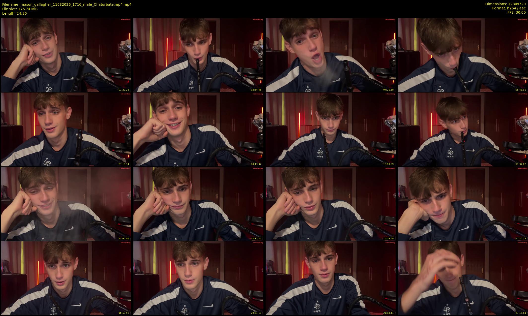 mason_gallagher — 25 minute Chaturbate male cam show recording, 720p, Mar 11, 2026