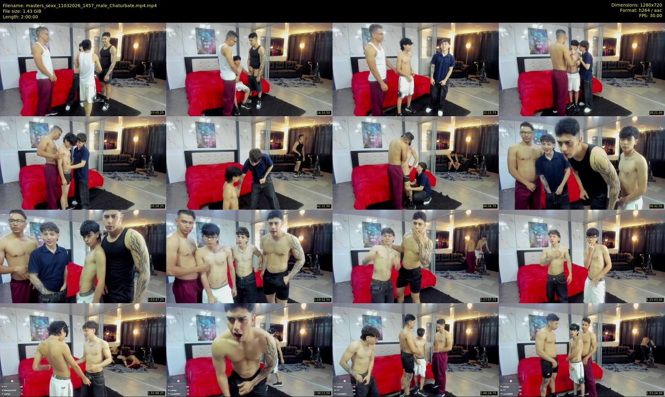 masters_sexx — 120 minute Chaturbate male cam show recording, 720p, Mar 11, 2026