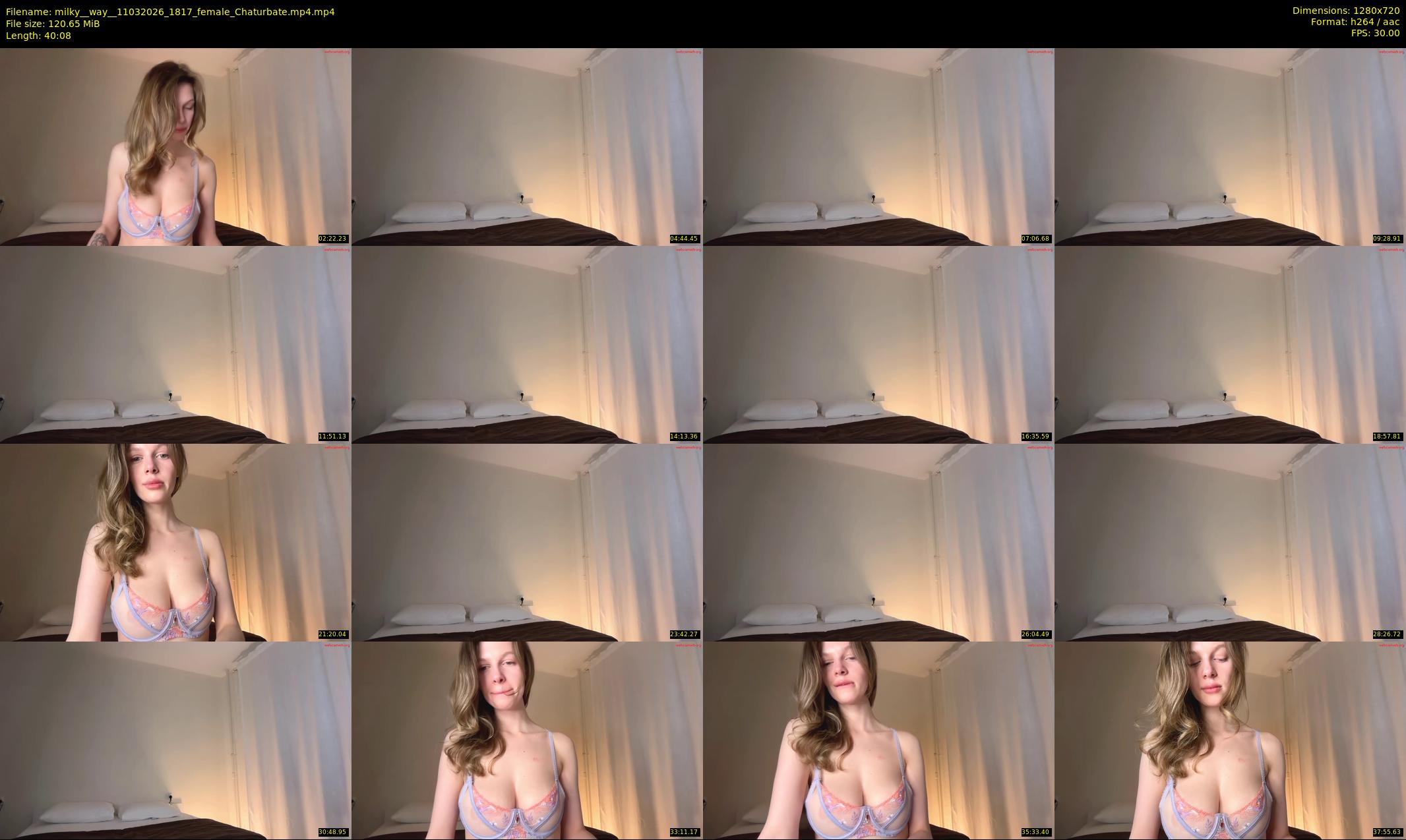 milky__way_ — 41 minute Chaturbate female cam show recording, 720p, Mar 11, 2026