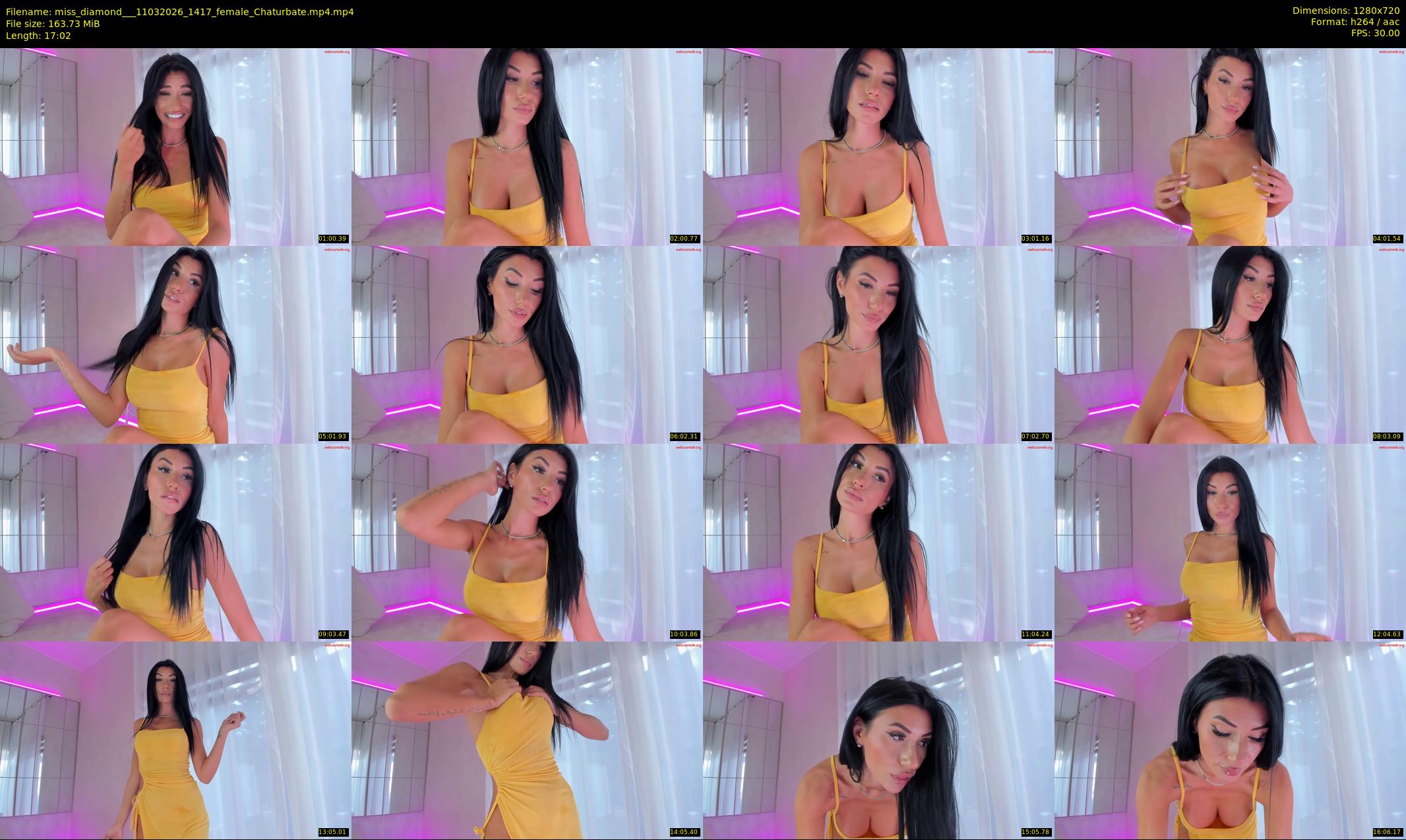 miss_diamond__ — 18 minute Chaturbate female cam show recording, 720p, Mar 11, 2026