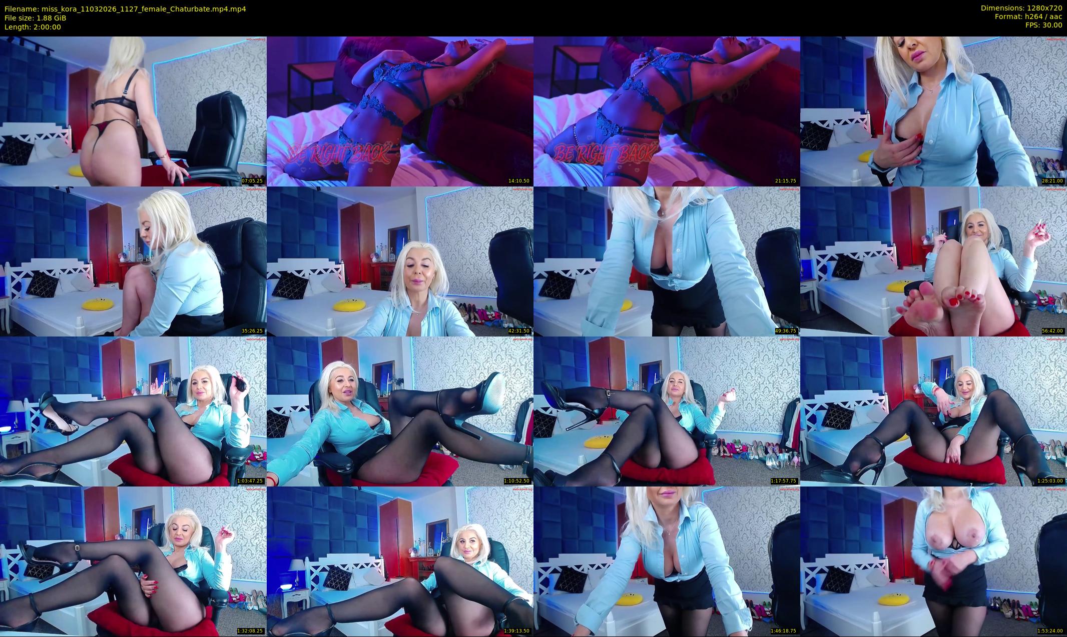 miss_kora — 120 minute Chaturbate female cam show recording, 720p, Mar 11, 2026