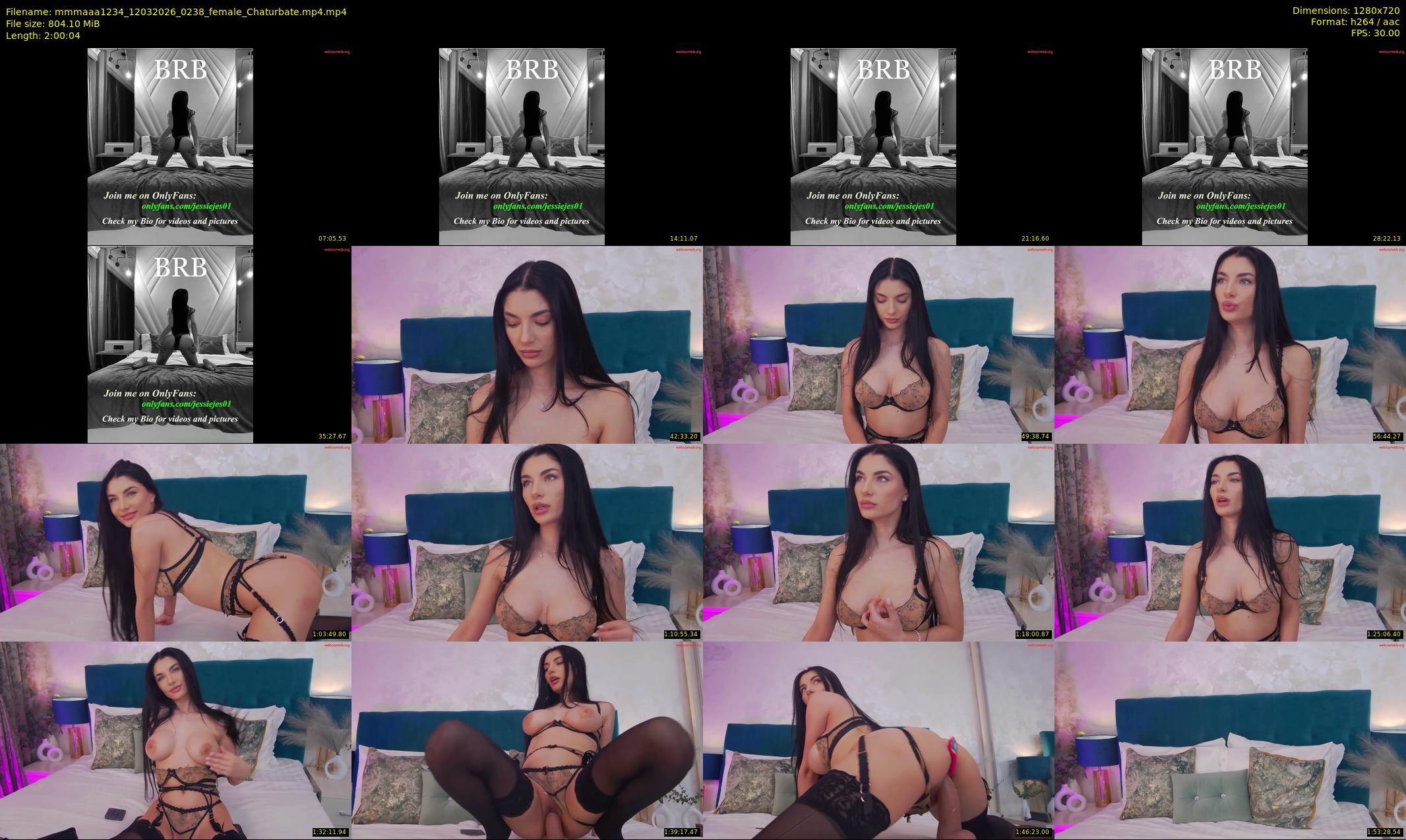 mmmaaa1234 — 121 minute Chaturbate female cam show recording, 720p, Mar 12, 2026