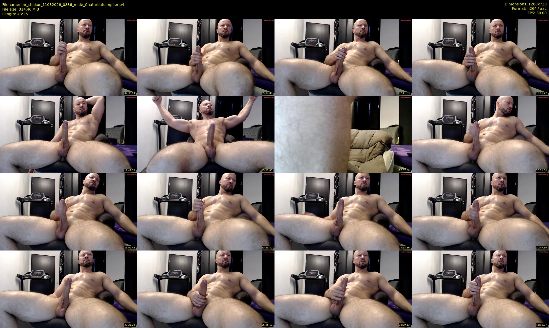 mr_shakur — 44 minute Chaturbate male cam show recording, 720p, Mar 11, 2026