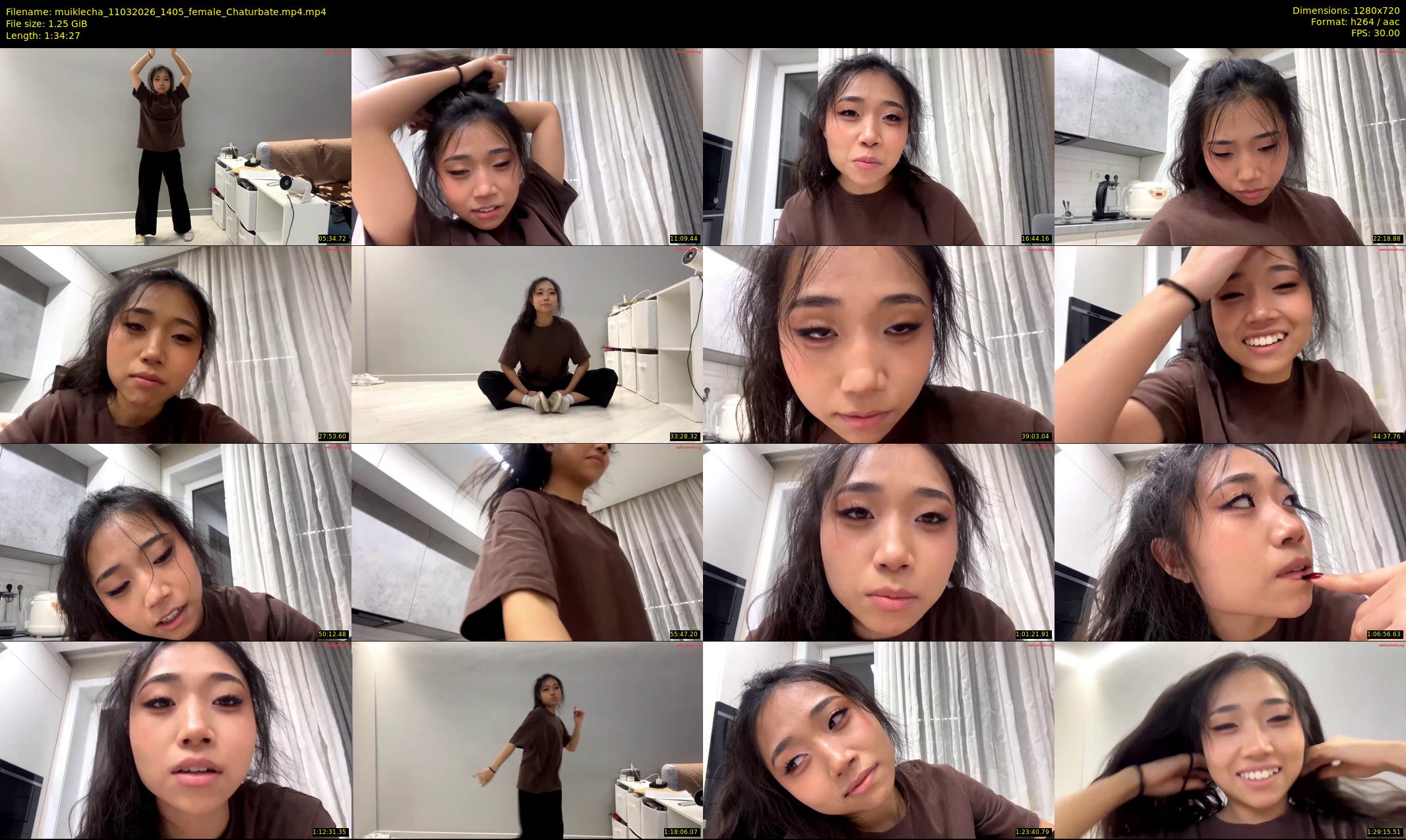 muiklecha — 95 minute Chaturbate female cam show recording, 720p, Mar 11, 2026