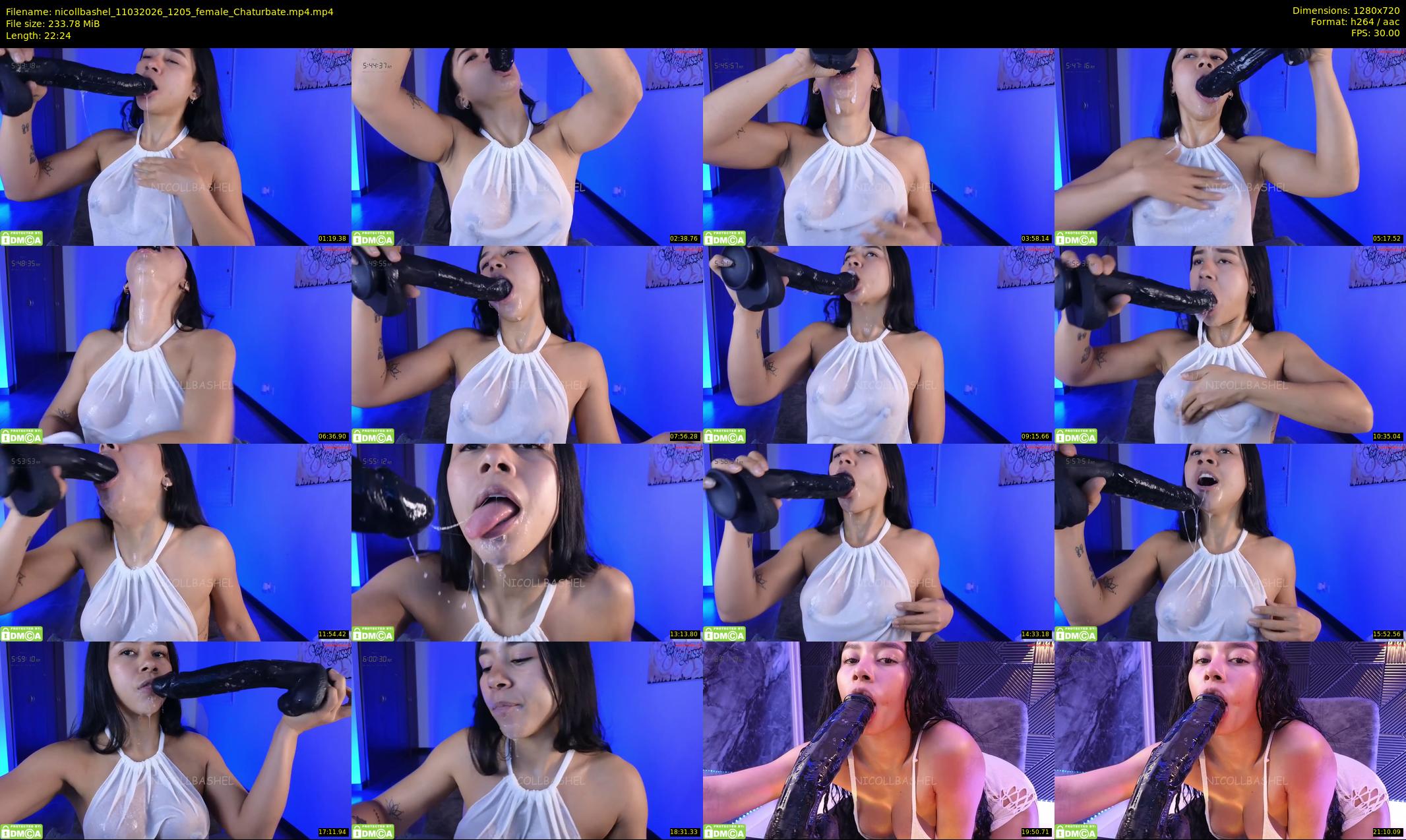nicollbashel — 23 minute Chaturbate female cam show recording, 720p, Mar 11, 2026