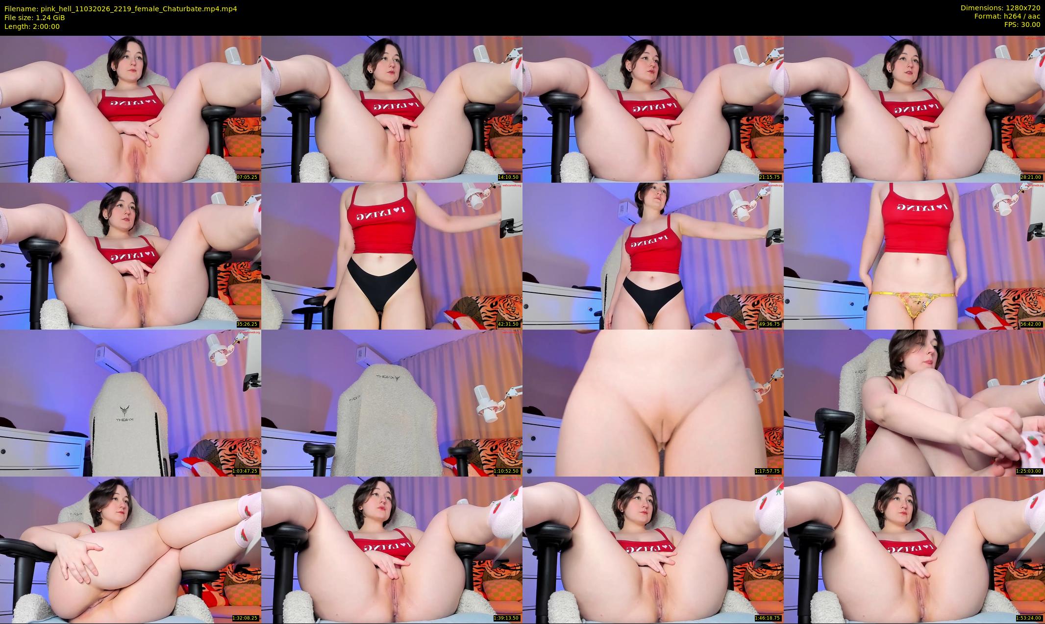 pink_hell — 120 minute Chaturbate female cam show recording, 720p, Mar 11, 2026