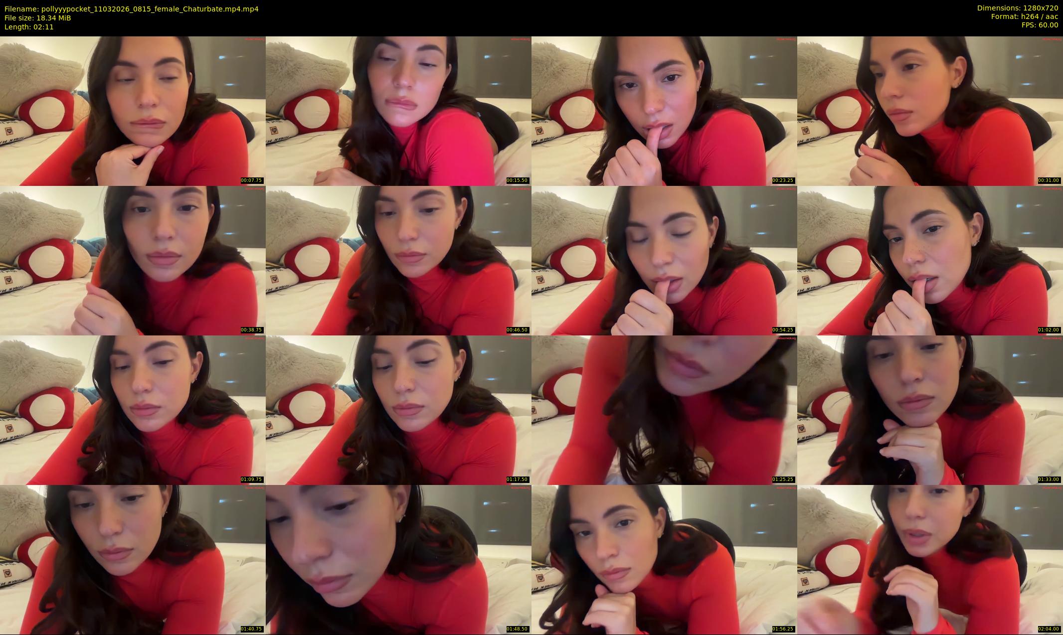 pollyyypocket — 3 minute Chaturbate female cam show recording, 720p, Mar 11, 2026