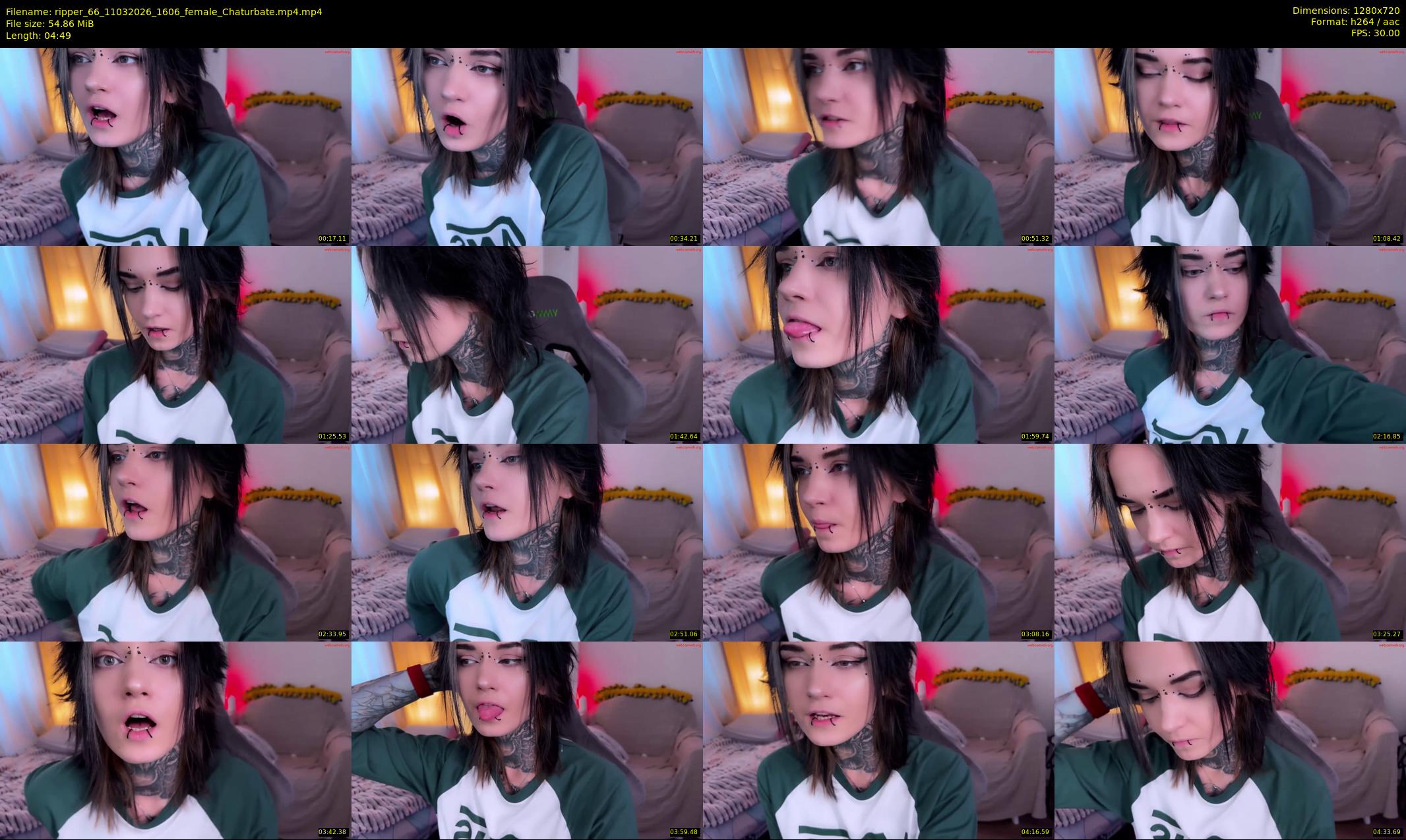 ripper_66 — 5 minute Chaturbate female cam show recording, 720p, Mar 11, 2026