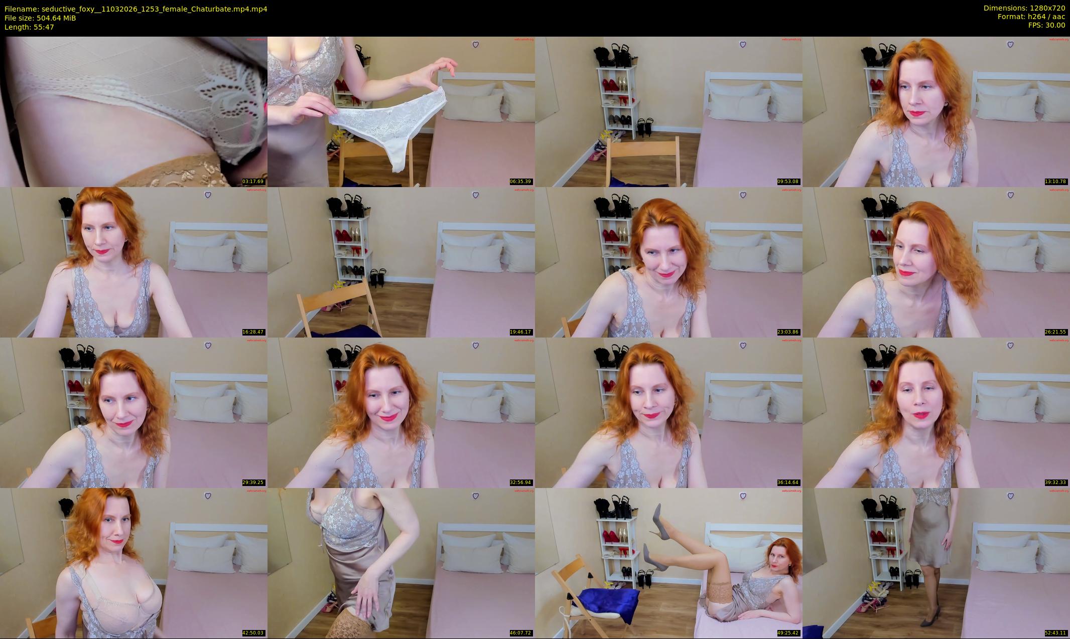 seductive_foxy_ — 56 minute Chaturbate female cam show recording, 720p, Mar 11, 2026