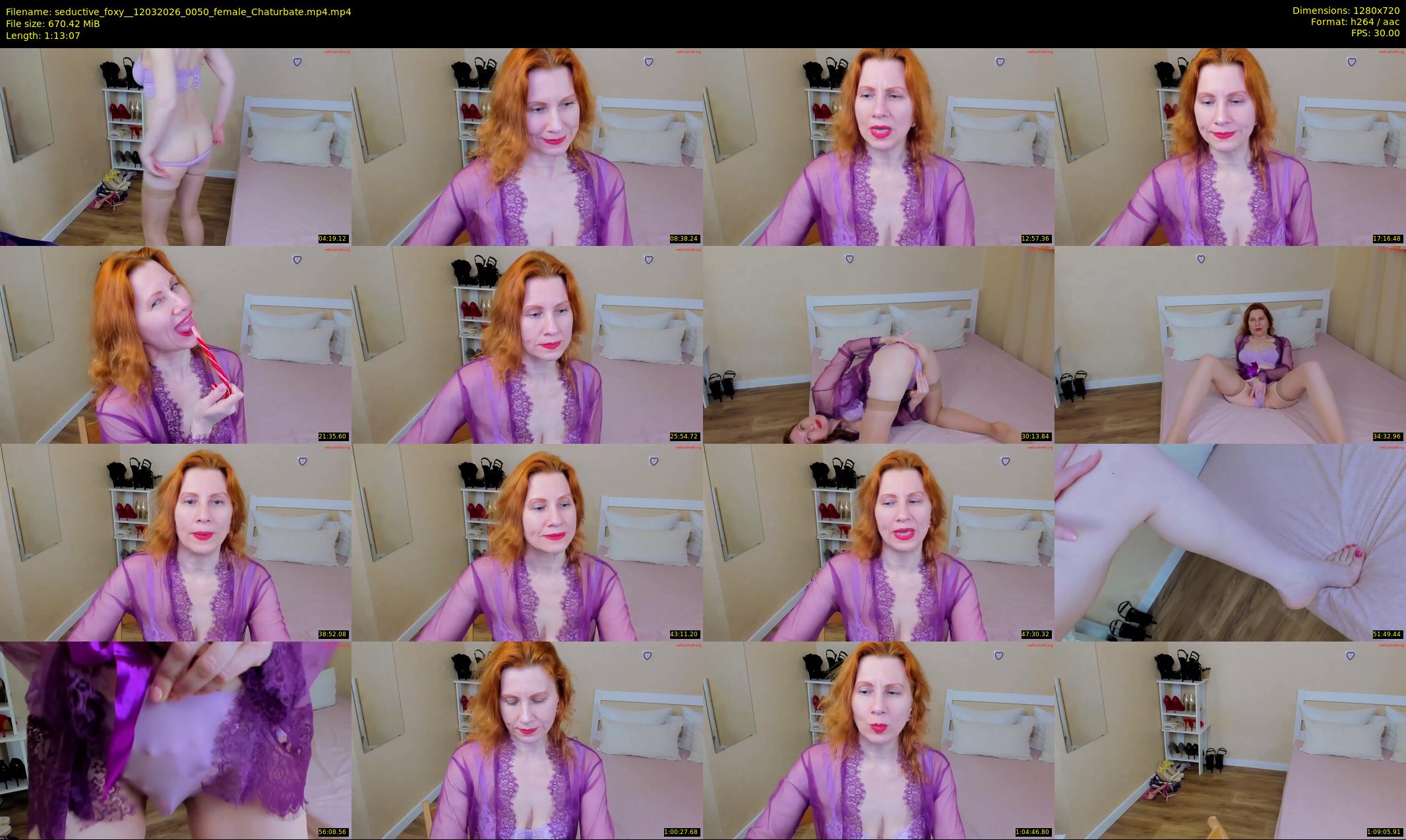 seductive_foxy_ — 74 minute Chaturbate female cam show recording, 720p, Mar 12, 2026