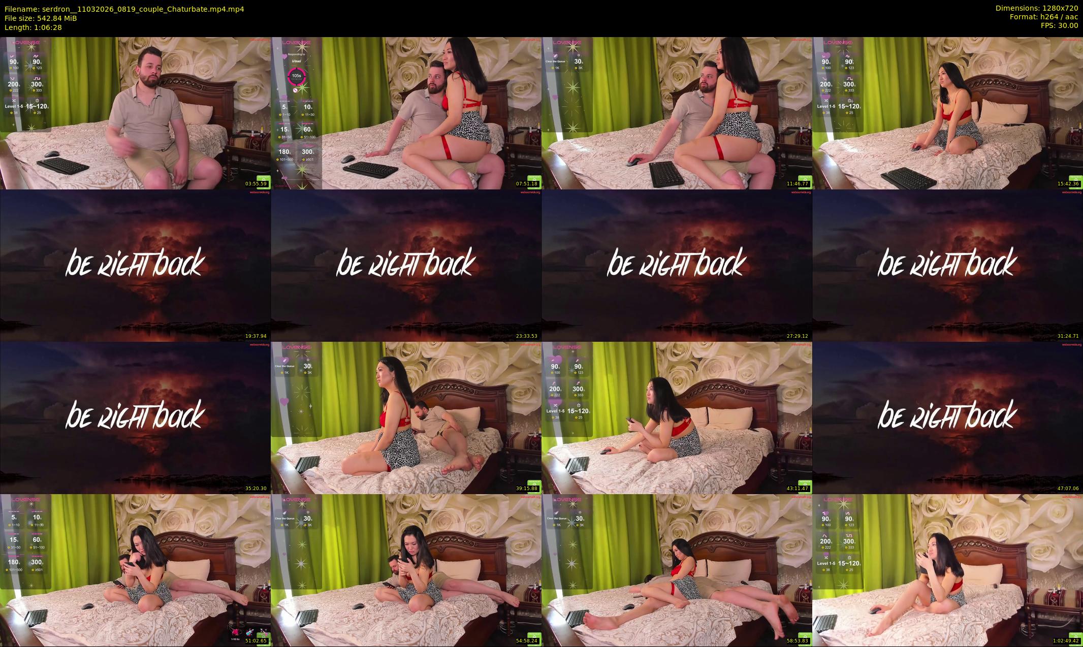 serdron_ — 67 minute Chaturbate couple cam show recording, 720p, Mar 11, 2026