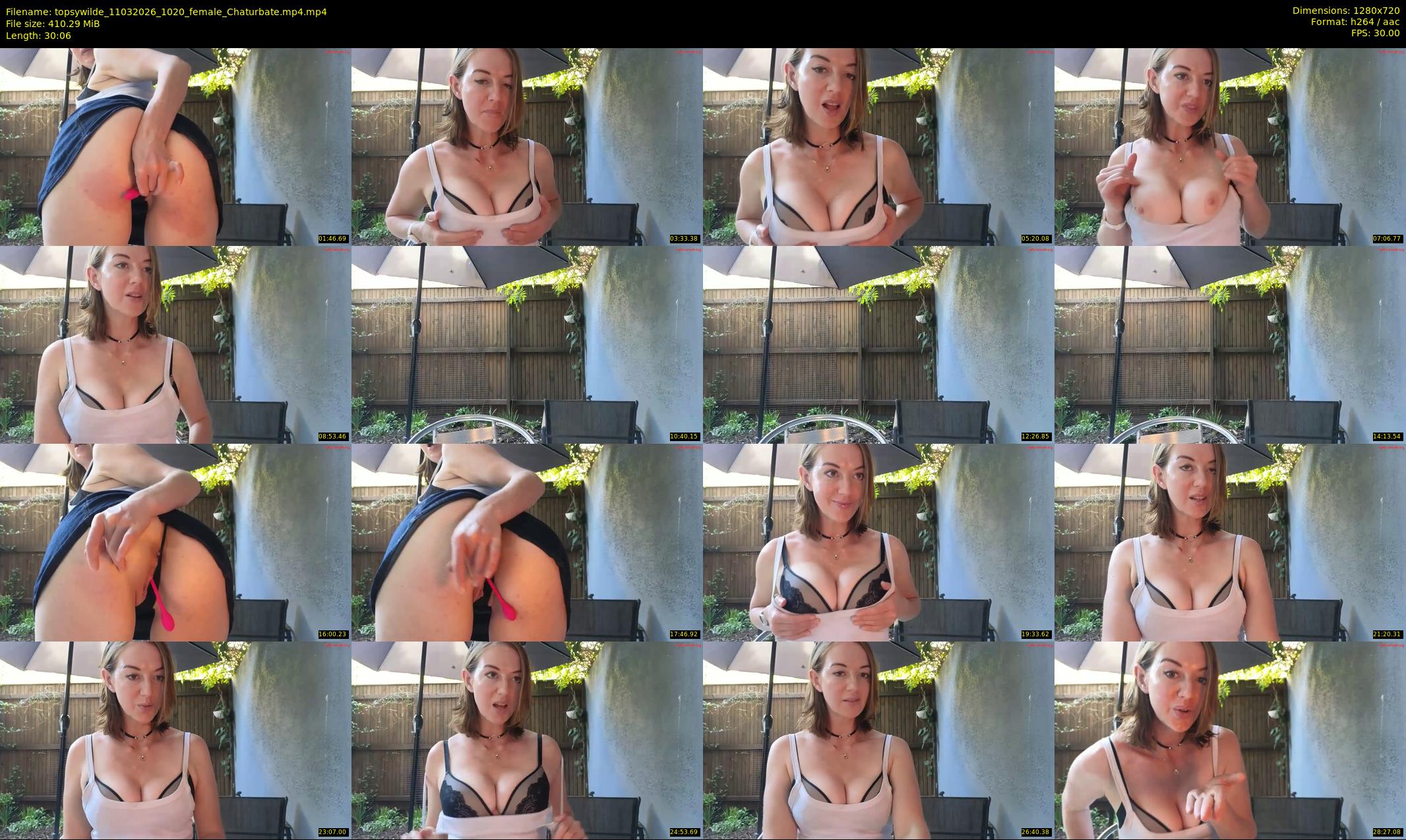 topsywilde — 31 minute Chaturbate female cam show recording, 720p, Mar 11, 2026