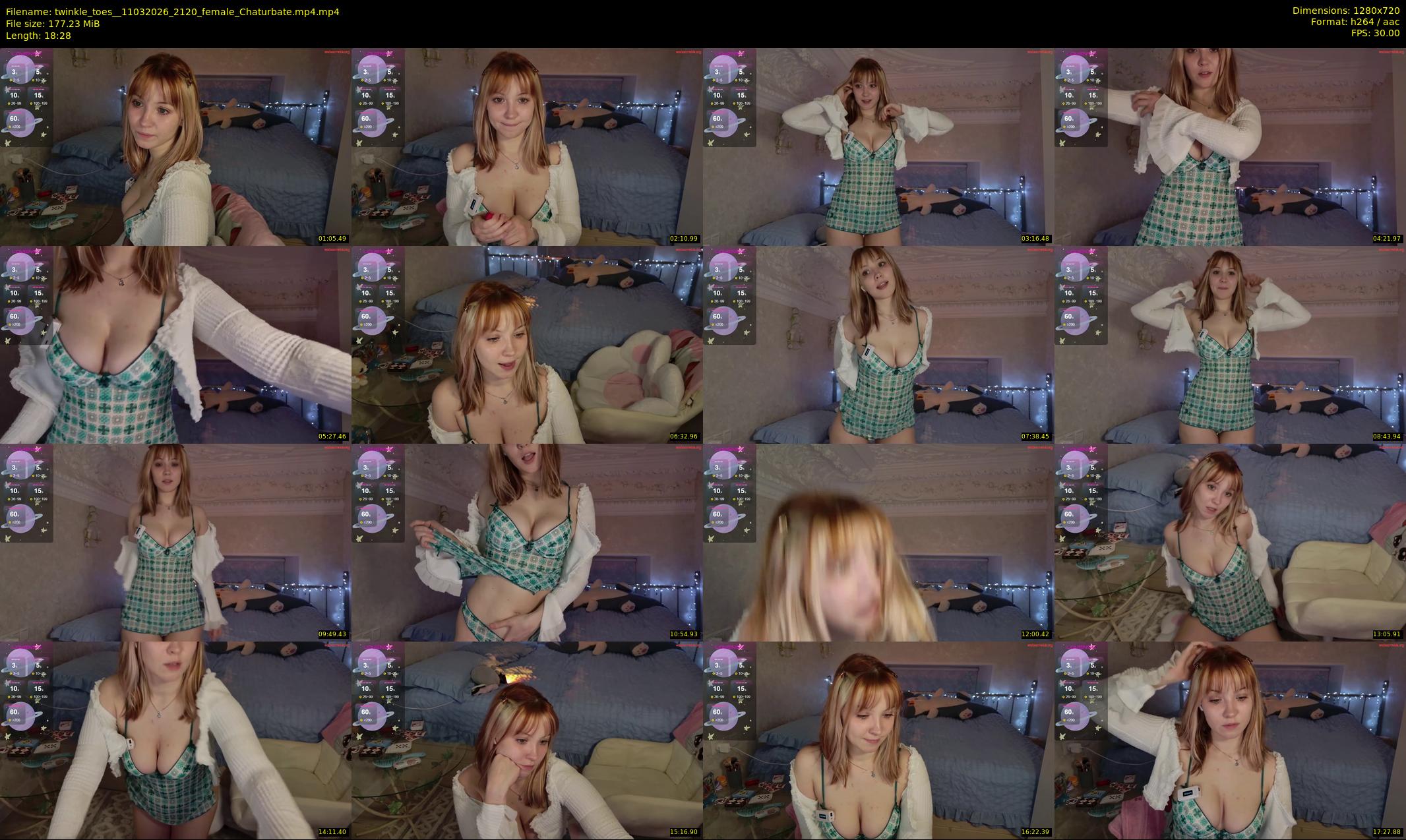 twinkle_toes_ — 19 minute Chaturbate female cam show recording, 720p, Mar 11, 2026