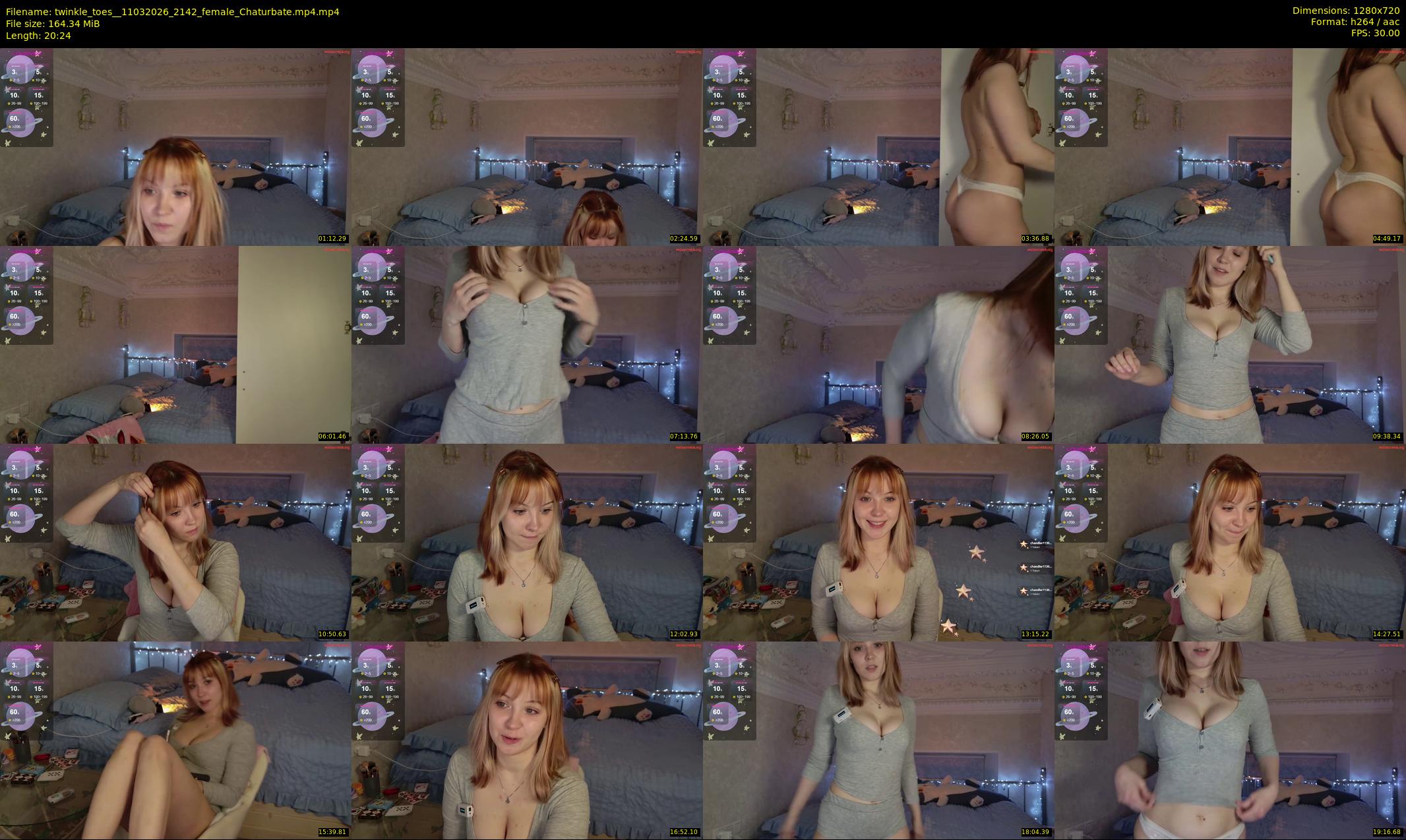 twinkle_toes_ — 21 minute Chaturbate female cam show recording, 720p, Mar 11, 2026