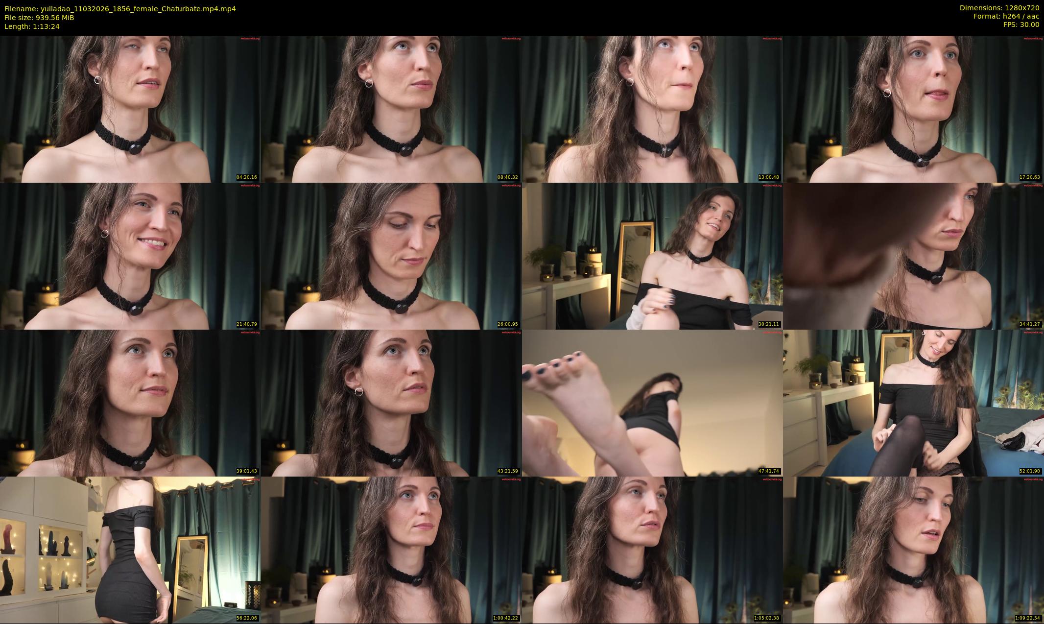 yulladao — 74 minute Chaturbate female cam show recording, 720p, Mar 11, 2026