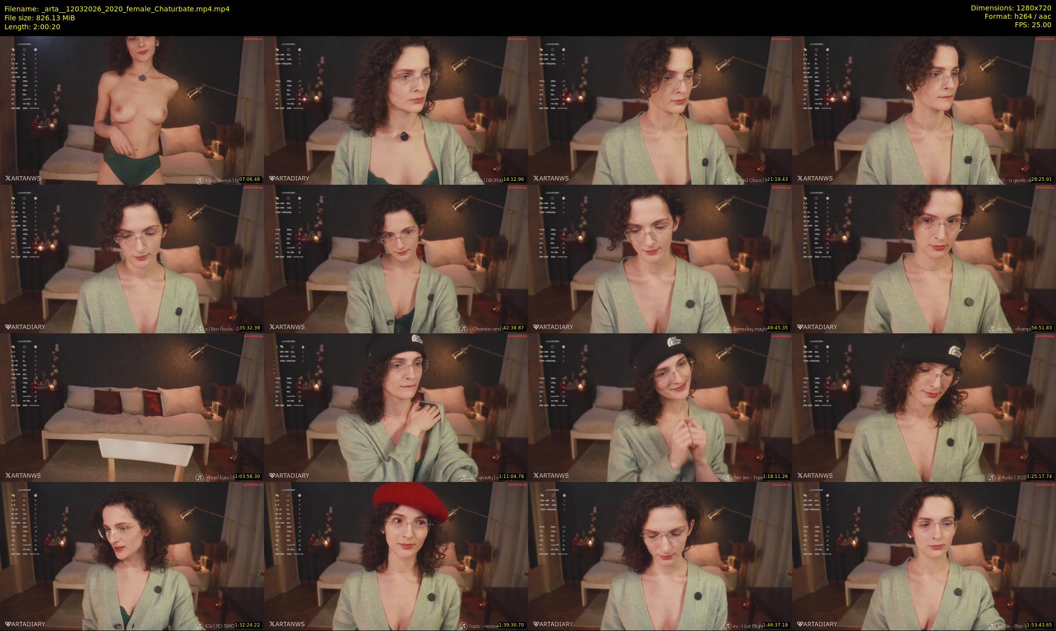 _arta_ — 121 minute Chaturbate female cam show recording, 720p, Mar 12, 2026