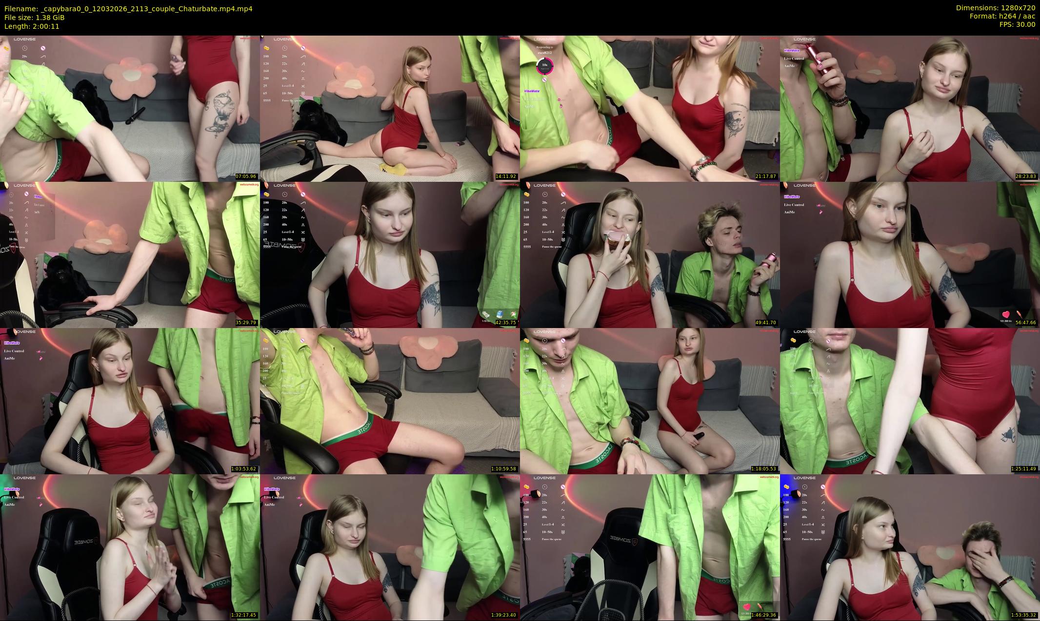 _capybara0_0 — 121 minute Chaturbate couple cam show recording, 720p, Mar 12, 2026
