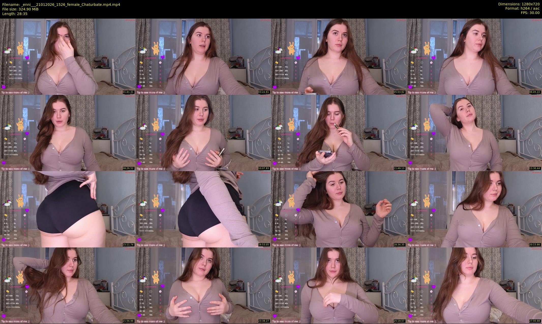 _enni__ — 29 minute Chaturbate female cam show recording, 720p, Jan 21, 2026