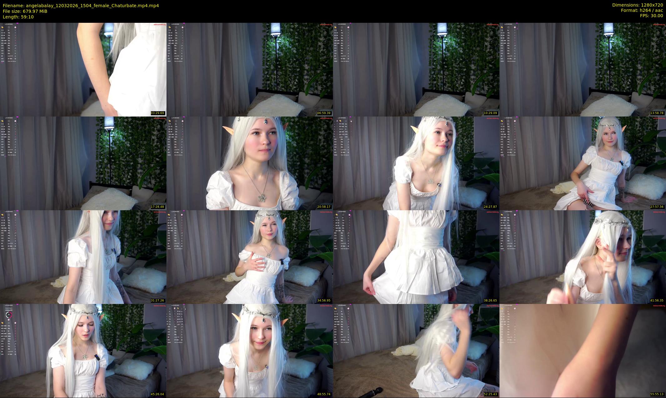 angelabalay — 60 minute Chaturbate female cam show recording, 720p, Mar 12, 2026