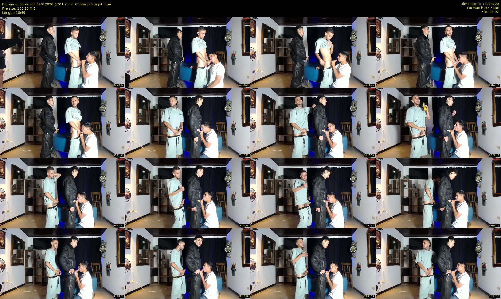 boranget — 11 minute Chaturbate male cam show recording, 720p, Jan 9, 2026