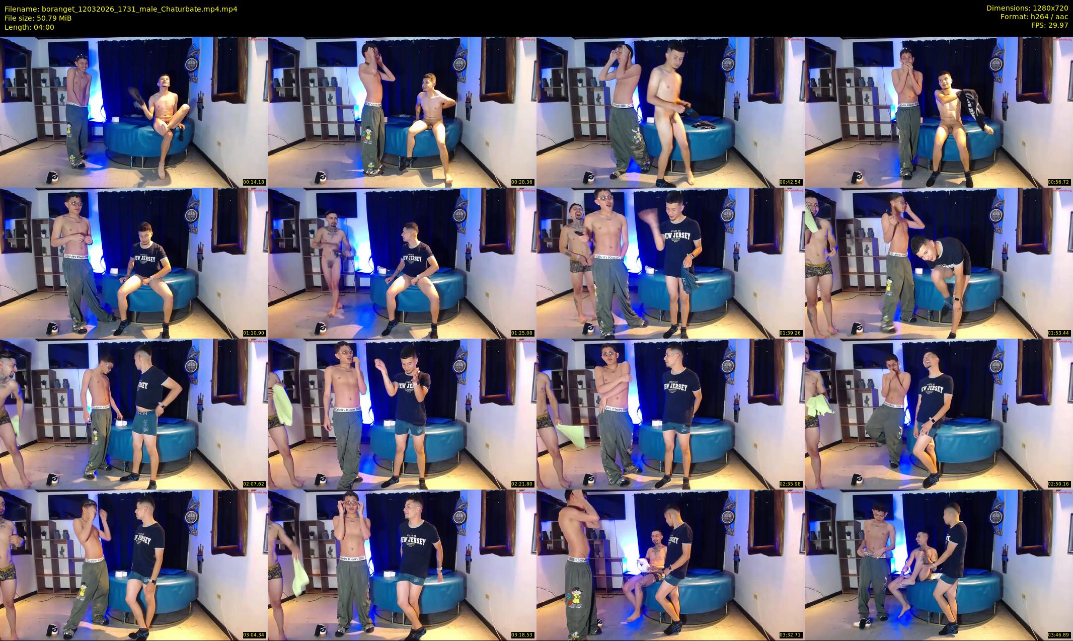 boranget — 4 minute Chaturbate male cam show recording, 720p, Mar 12, 2026