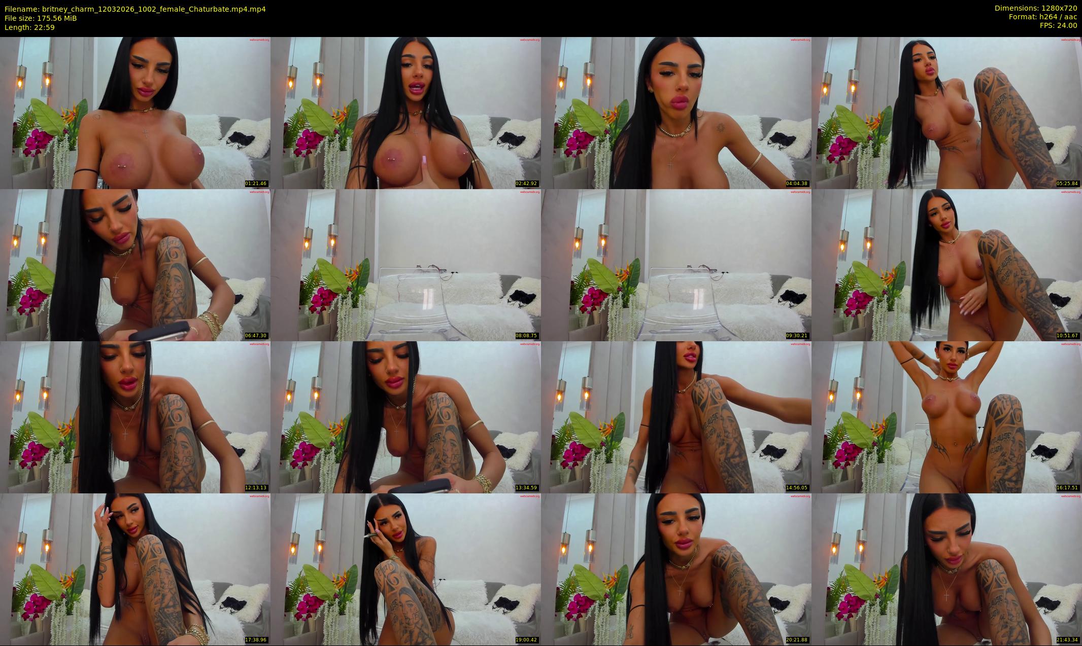 britney_charm — 23 minute Chaturbate female cam show recording, 720p, Mar 12, 2026