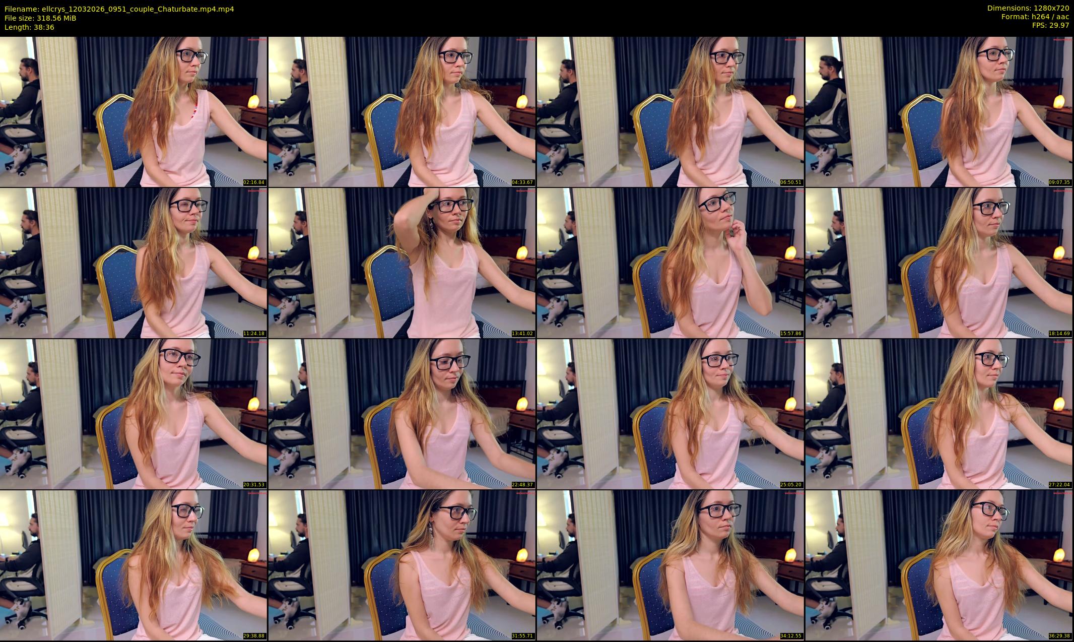 ellcrys — 39 minute Chaturbate couple cam show recording, 720p, Mar 12, 2026