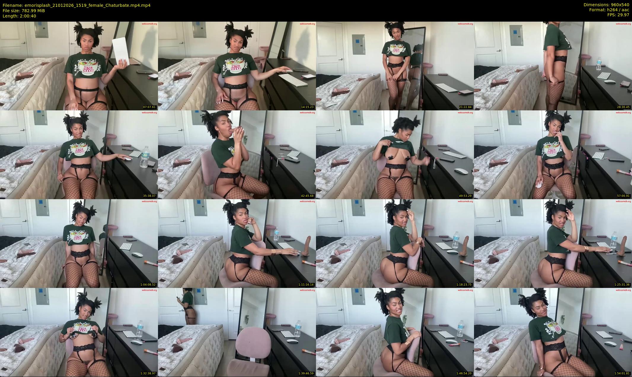 emorisplash — 121 minute Chaturbate female cam show recording, 480p, Jan 21, 2026
