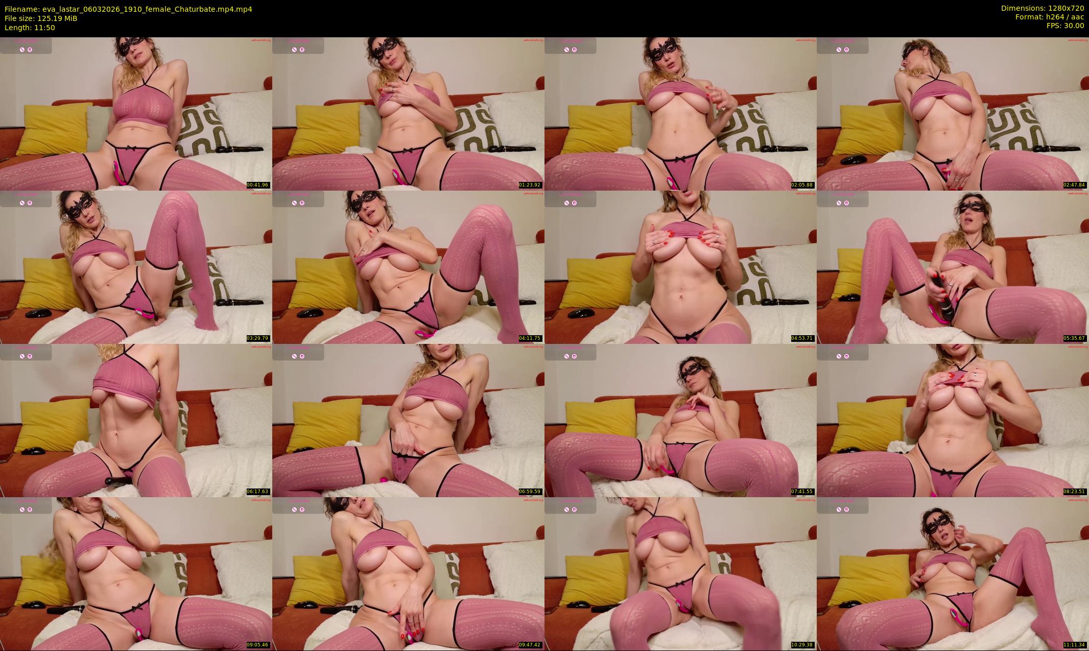 eva_lastar — 12 minute Chaturbate female cam show recording, 720p, Mar 6, 2026