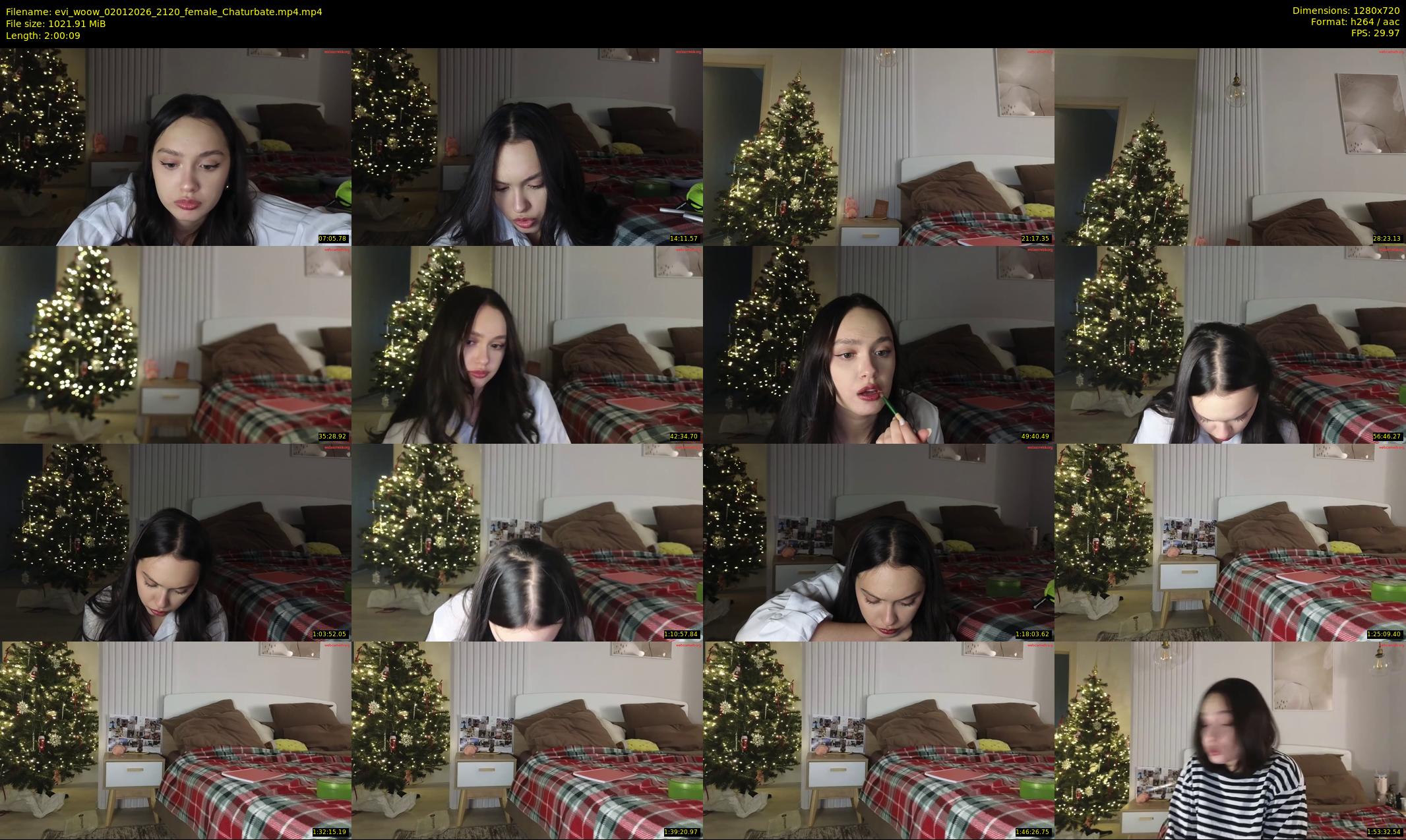 evi_woow — 121 minute Chaturbate female cam show recording, 720p, Jan 2, 2026