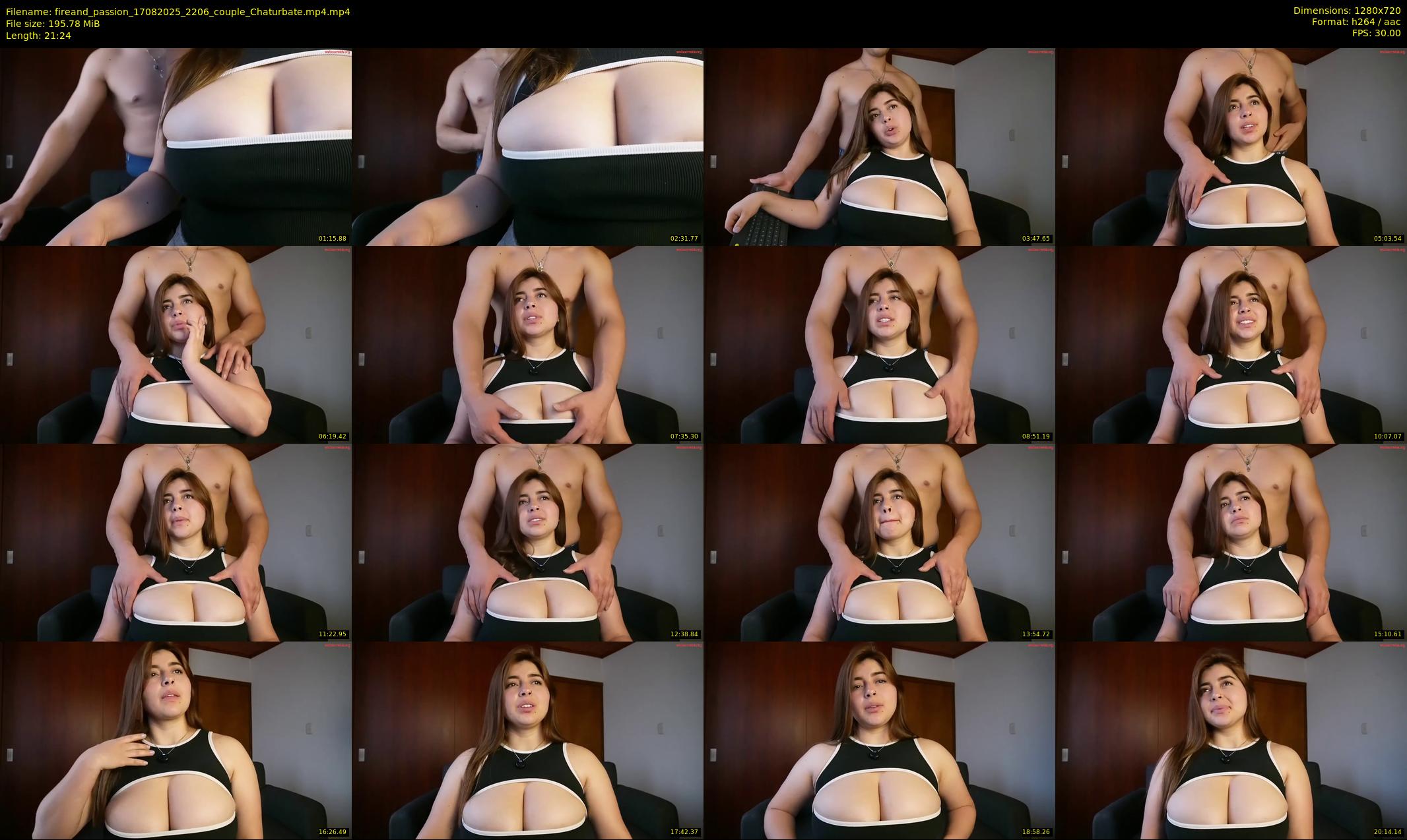 fireand_passion — 22 minute Chaturbate couple cam show recording, 720p, Aug 17, 2025