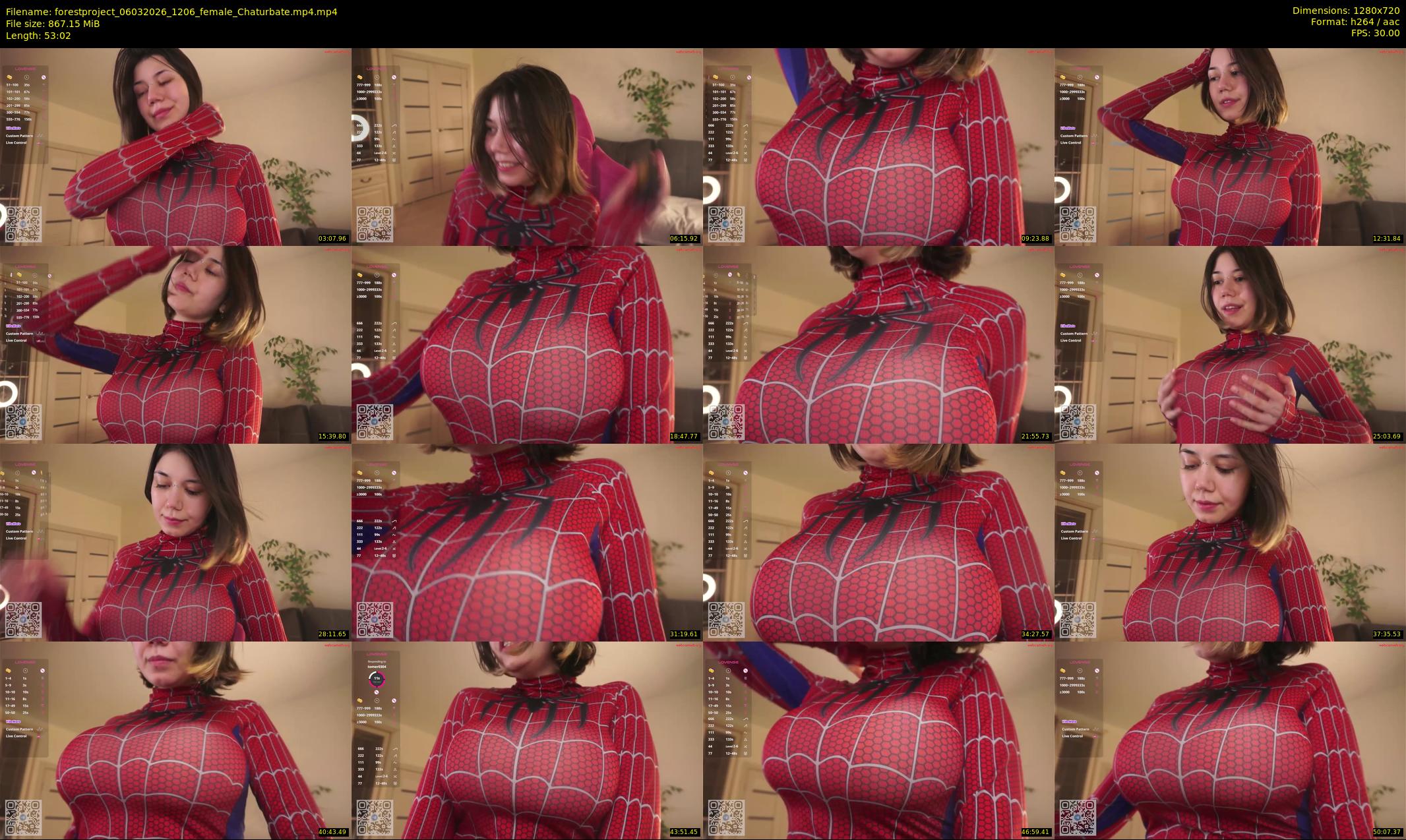 forestproject — 54 minute Chaturbate female cam show recording, 720p, Mar 6, 2026