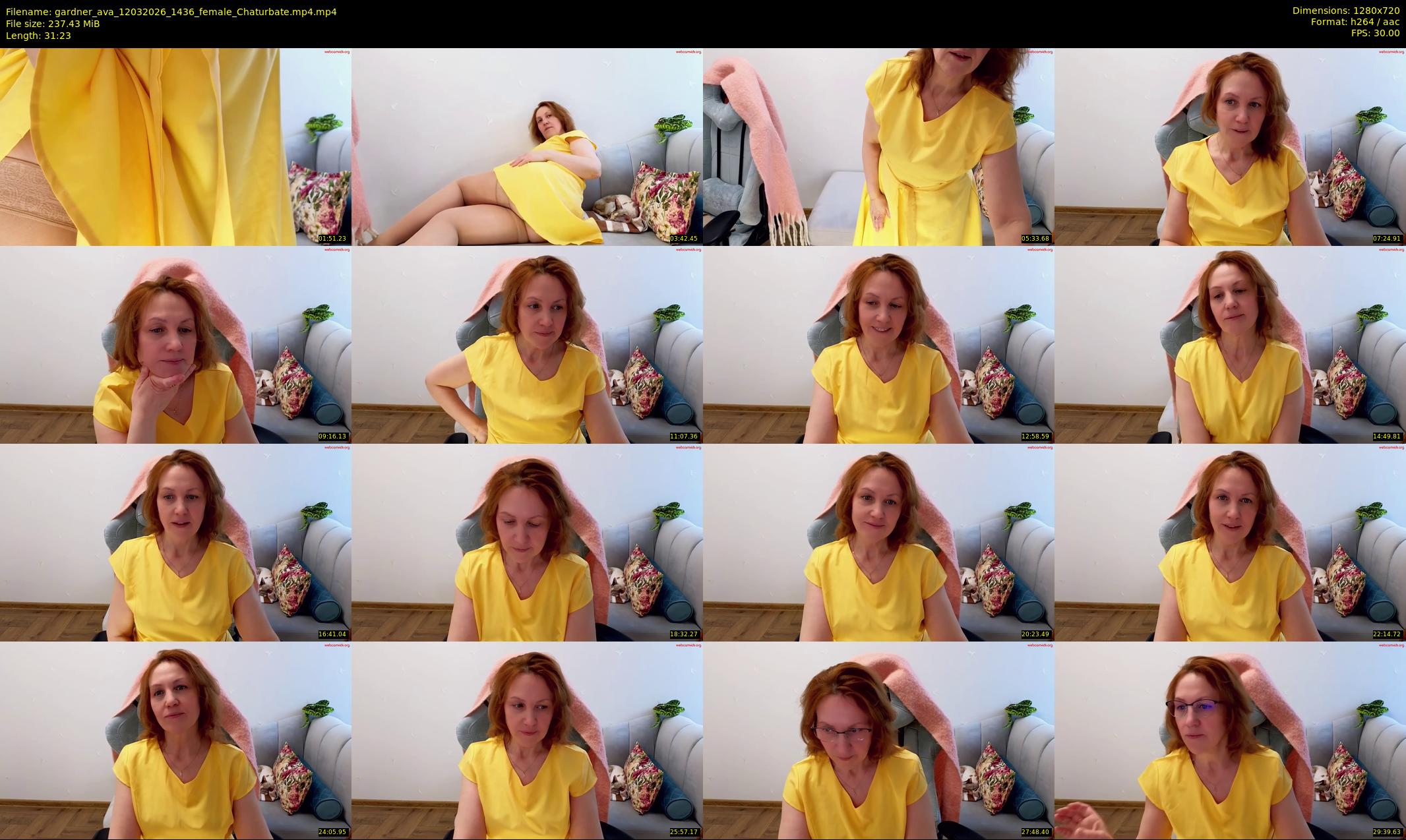 gardner_ava — 32 minute Chaturbate female cam show recording, 720p, Mar 12, 2026